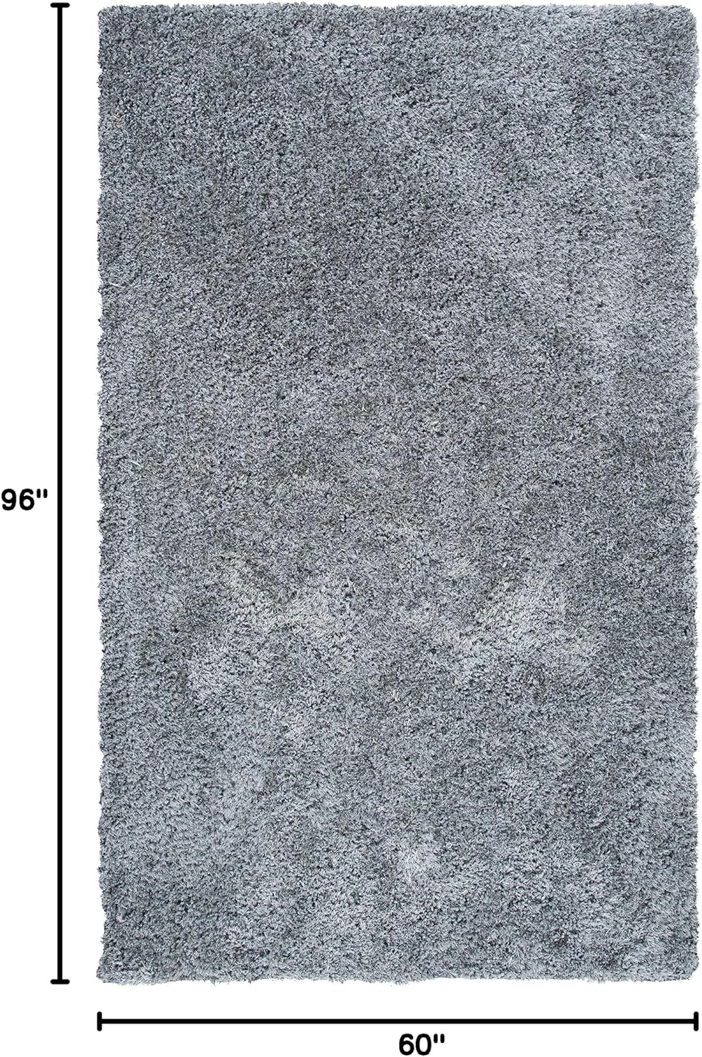 image:imageSAFAVIEH Area Rug 8x10 New Orleans Shag Collection Large Beige Handmade Ultra Plush Thick Pile Ideal for Living Room Bedroom Dining Space SG532BGrey
