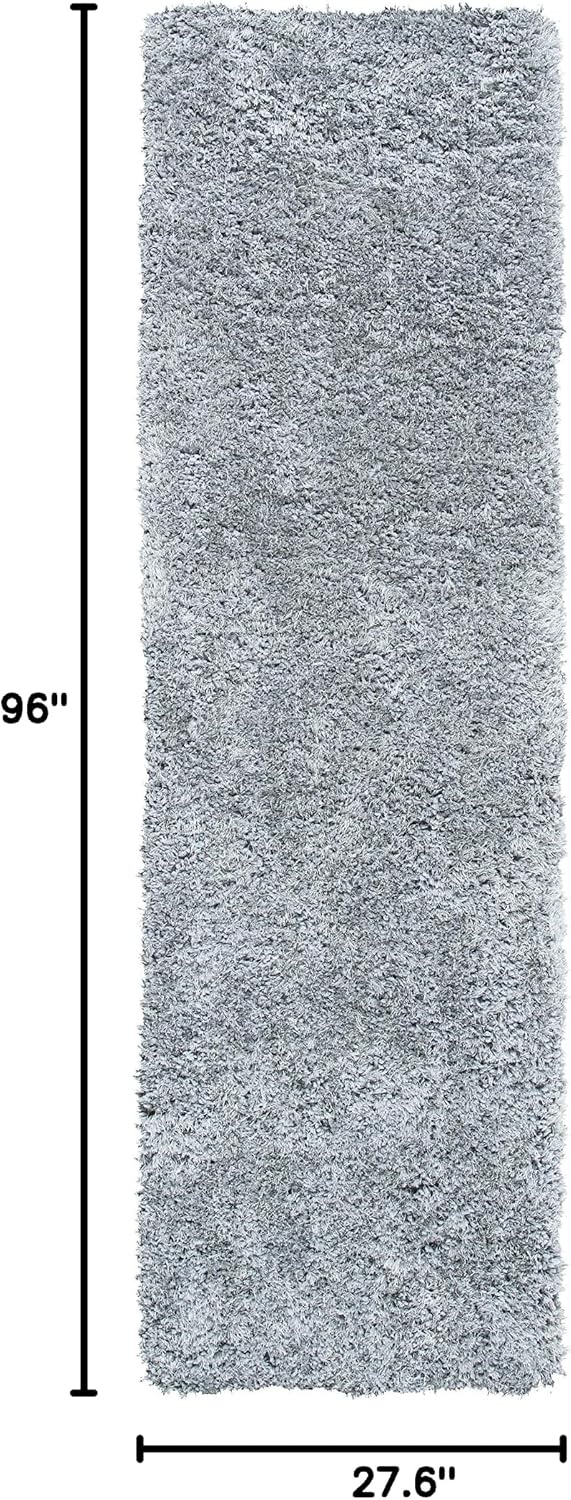 image:imageSAFAVIEH Area Rug 8x10 New Orleans Shag Collection Large Beige Handmade Ultra Plush Thick Pile Ideal for Living Room Bedroom Dining Space SG532BGrey