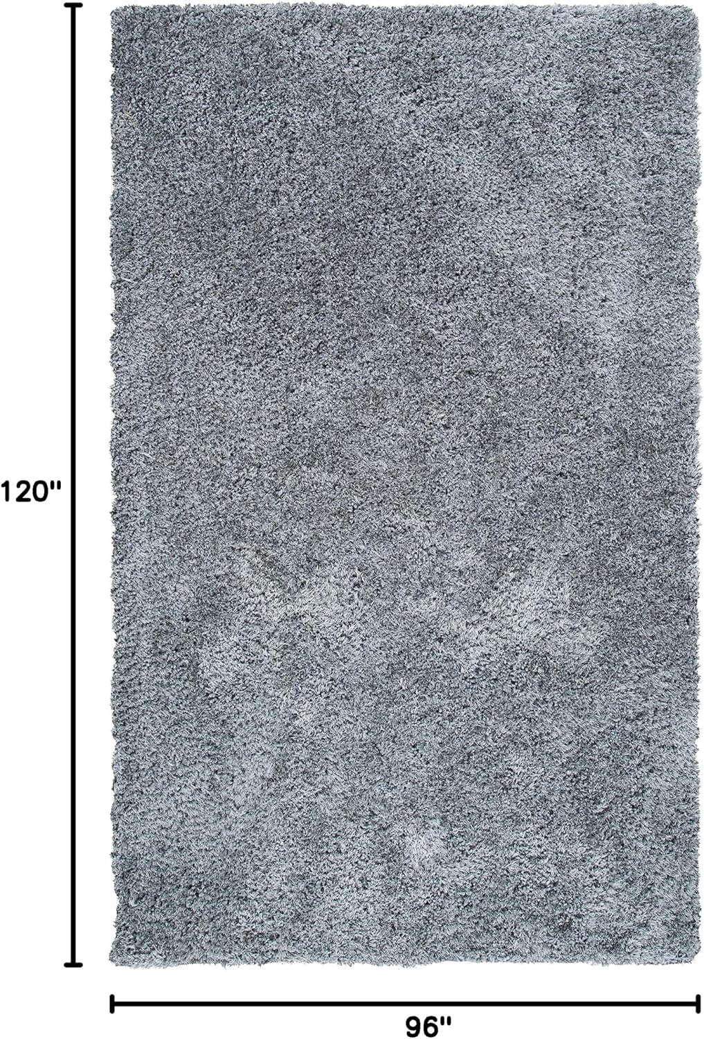 image:imageSAFAVIEH Area Rug 8x10 New Orleans Shag Collection Large Beige Handmade Ultra Plush Thick Pile Ideal for Living Room Bedroom Dining Space SG532BGrey