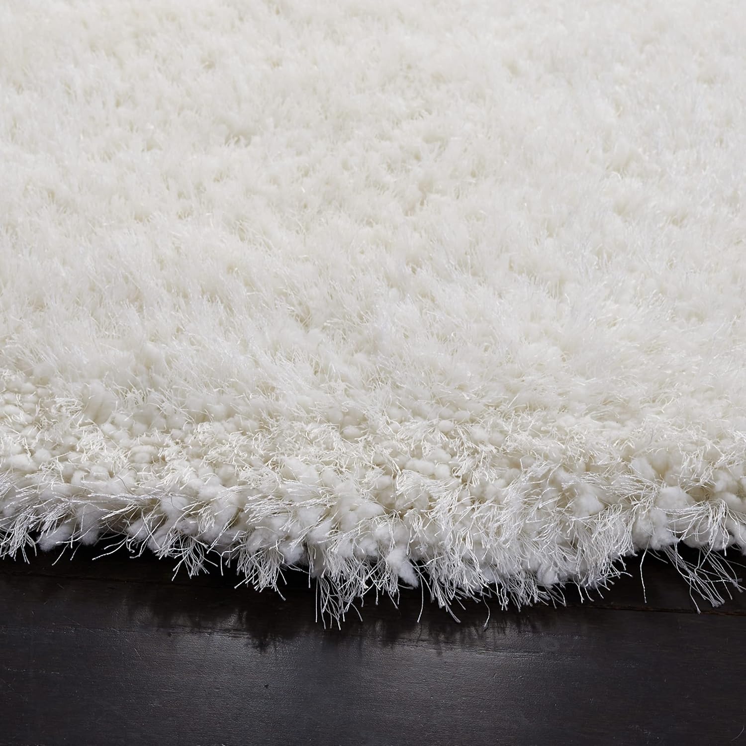 image:imageSAFAVIEH Area Rug 8x10 New Orleans Shag Collection Large Beige Handmade Ultra Plush Thick Pile Ideal for Living Room Bedroom Dining Space SG532BIvory