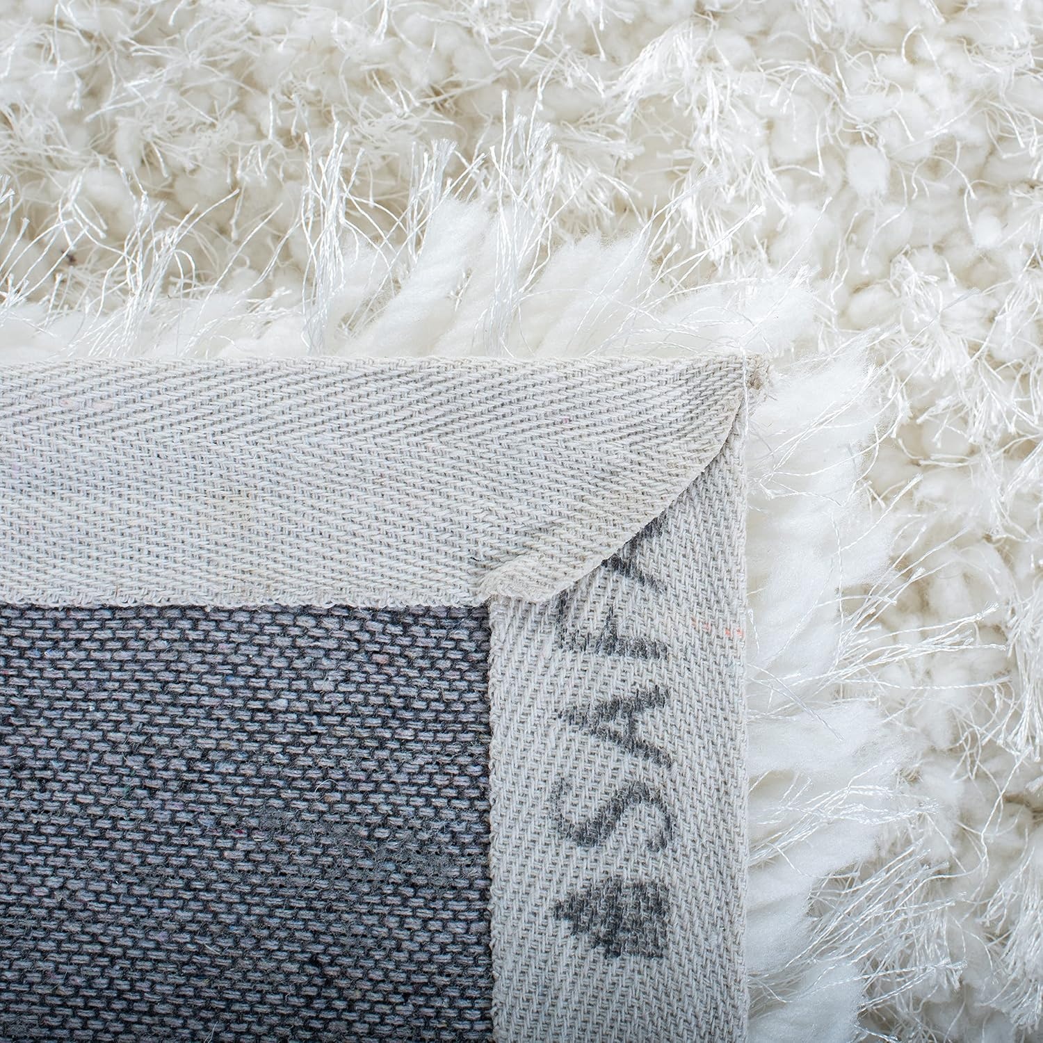 image:imageSAFAVIEH Area Rug 8x10 New Orleans Shag Collection Large Beige Handmade Ultra Plush Thick Pile Ideal for Living Room Bedroom Dining Space SG532BIvory