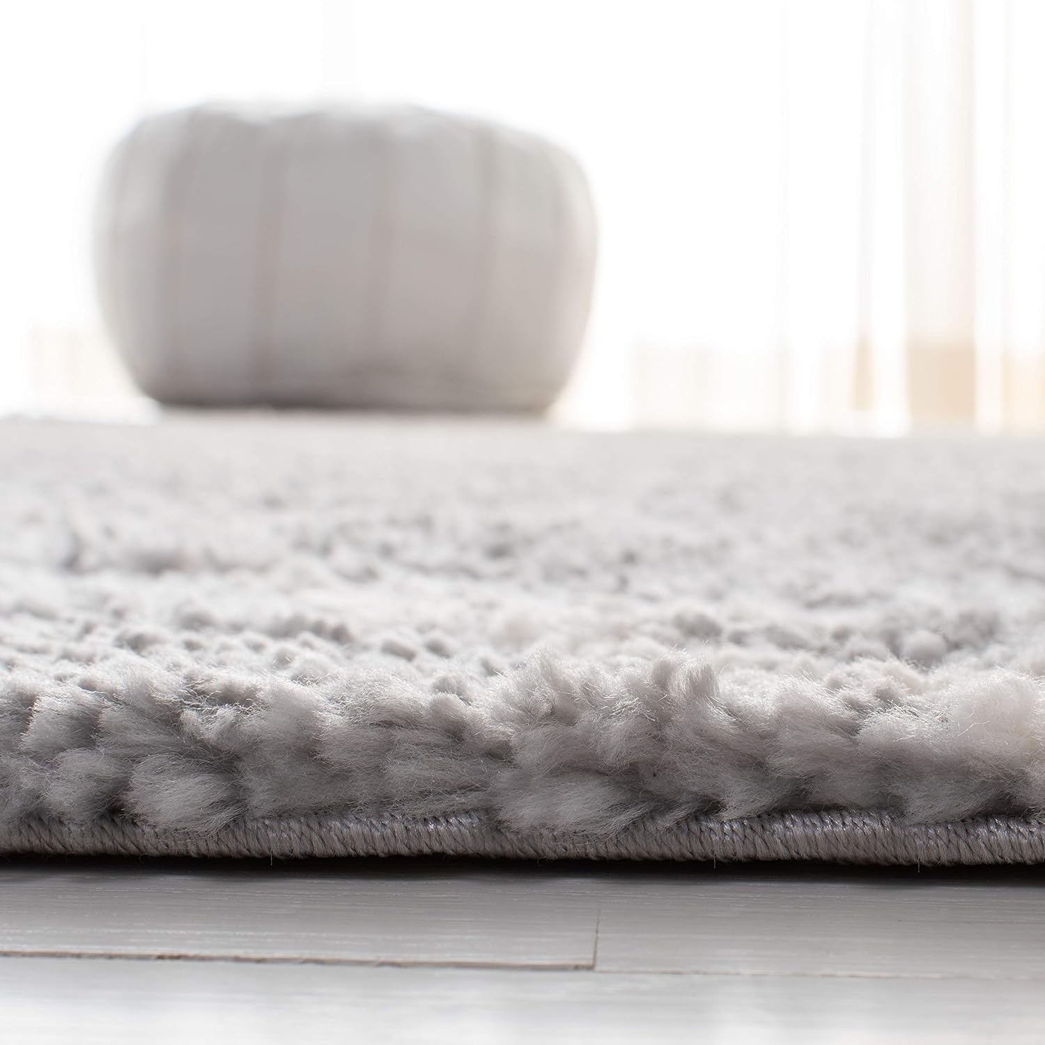 image:imageSAFAVIEH Area Rug 8x10 Parma Shag Collection Large Cream amp Grey Trellis Pattern NonShedding amp Easy Cleaning Ultra Plush Thick Pile Ideal for Living Room Bedroom Dining Space PMA515AGreyCream