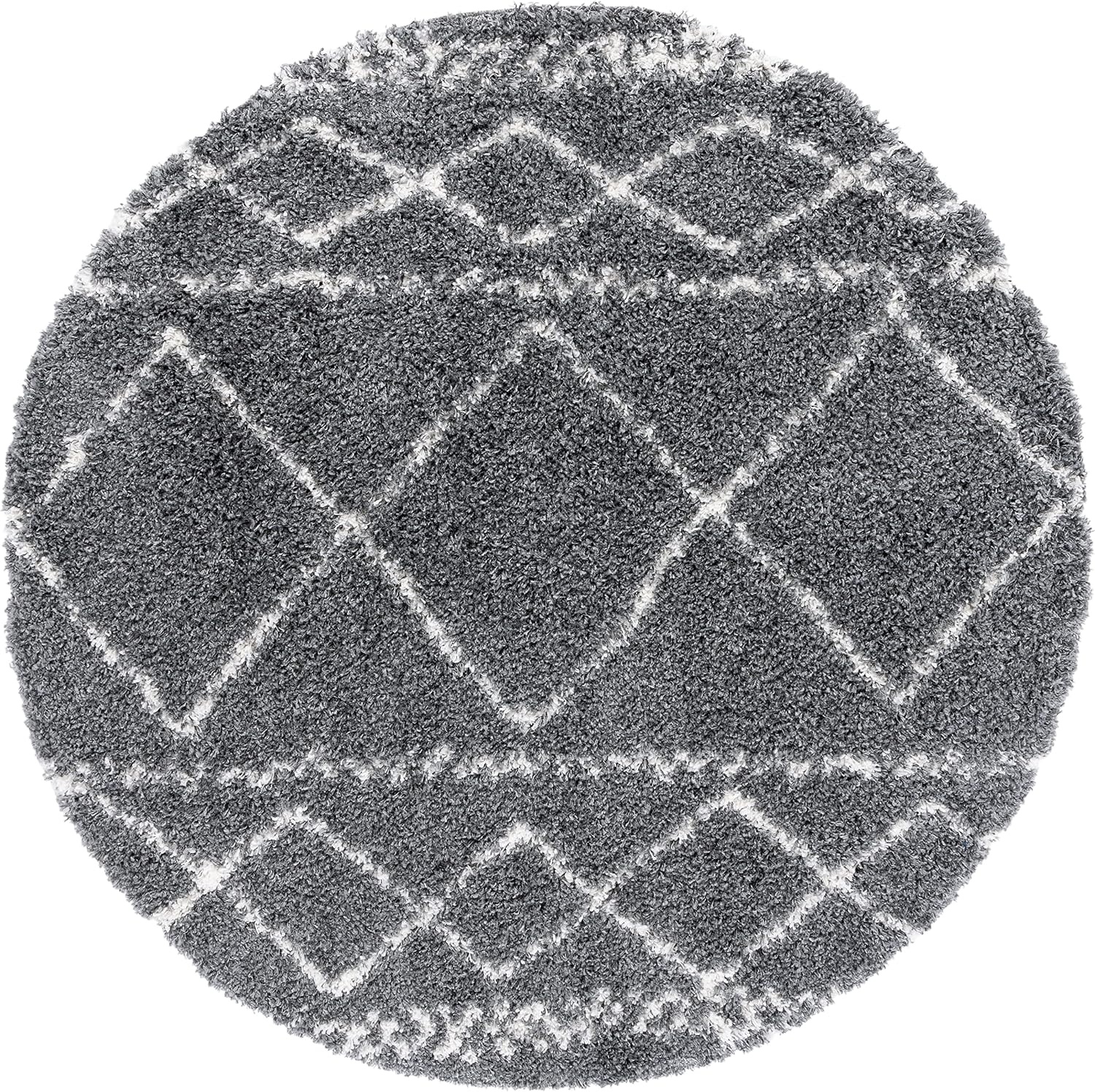 image:imageSAFAVIEH Area Rug 8x10 Pro Luxe Shag Collection Large Ivory amp Light Grey Tassel Design NonShedding amp Easy Cleaning Plush Thick Pile Ideal for Living Room Bedroom Dining Space PLX436ADark GreyIvory