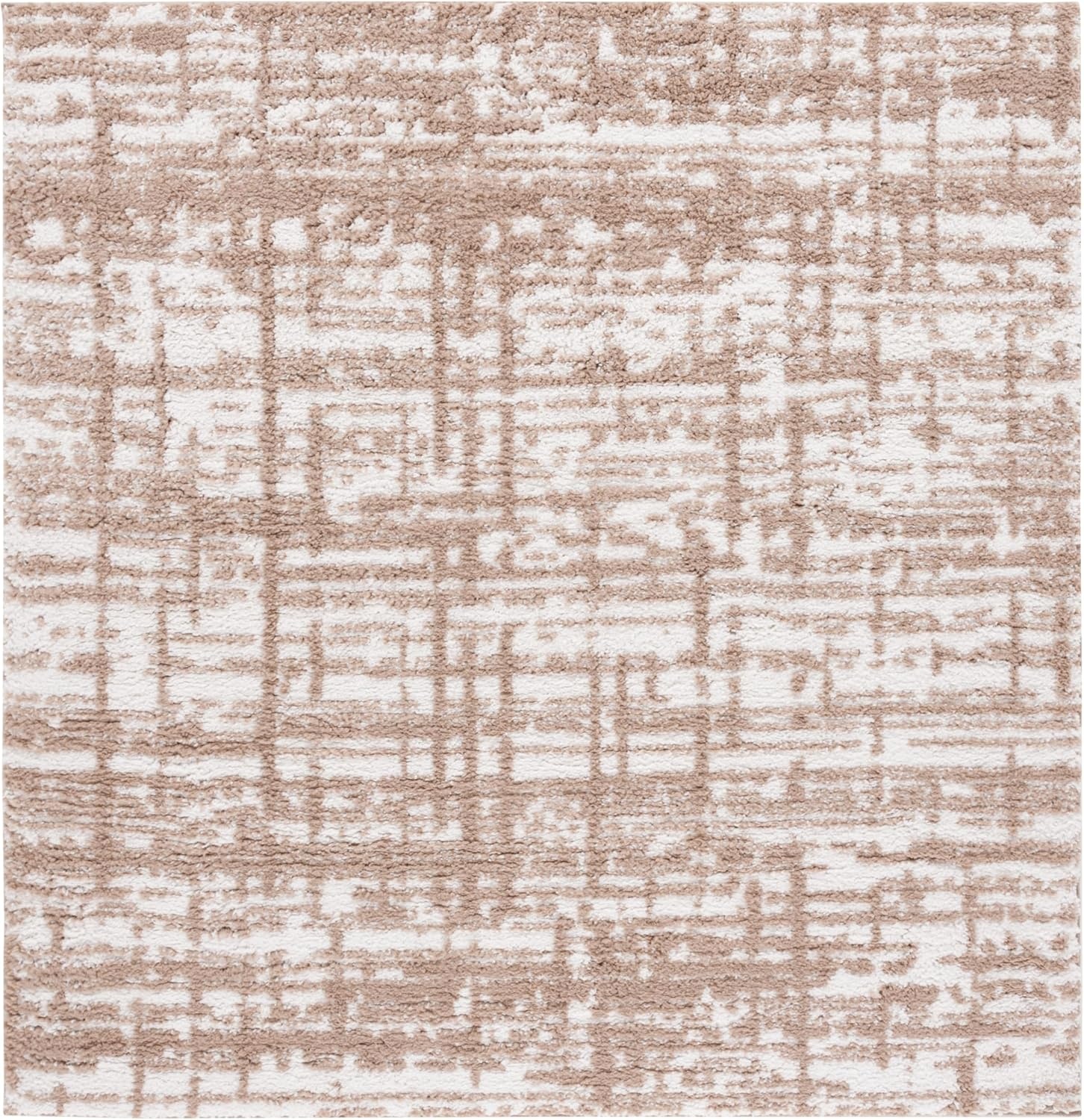 image:imageSAFAVIEH Area Rug 8x10 Rumi Shag Collection Large Beige amp Ivory NonShedding amp Easy Cleaning Ultra Plush Thick Pile Ideal for Living Room Bedroom Dining Space RMS132BBeigeIvory