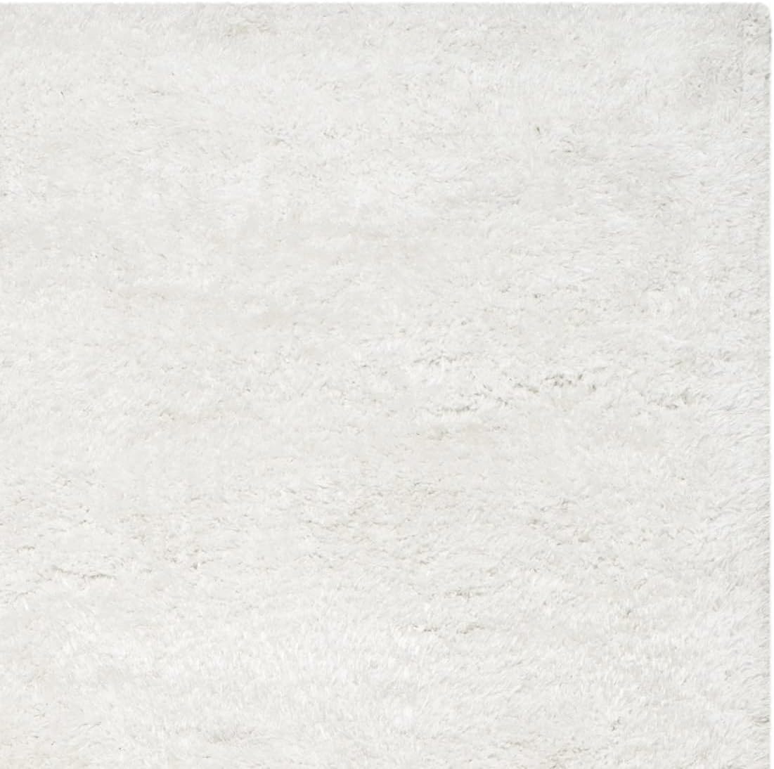 image:imageSAFAVIEH Area Rug 8x10 South Beach Shag Collection Large Snow White Handmade Ultra Plush Thick Pile Ideal for Living Room Bedroom Dining Space SBS562ASnow White