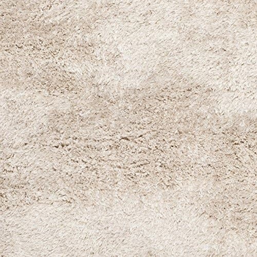 image:imageSAFAVIEH Area Rug 8x10 South Beach Shag Collection Large Snow White Handmade Ultra Plush Thick Pile Ideal for Living Room Bedroom Dining Space SBS562AChampagne