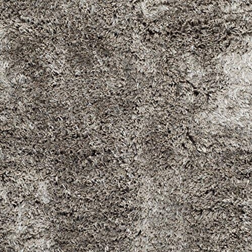 image:imageSAFAVIEH Area Rug 8x10 South Beach Shag Collection Large Snow White Handmade Ultra Plush Thick Pile Ideal for Living Room Bedroom Dining Space SBS562ASilver