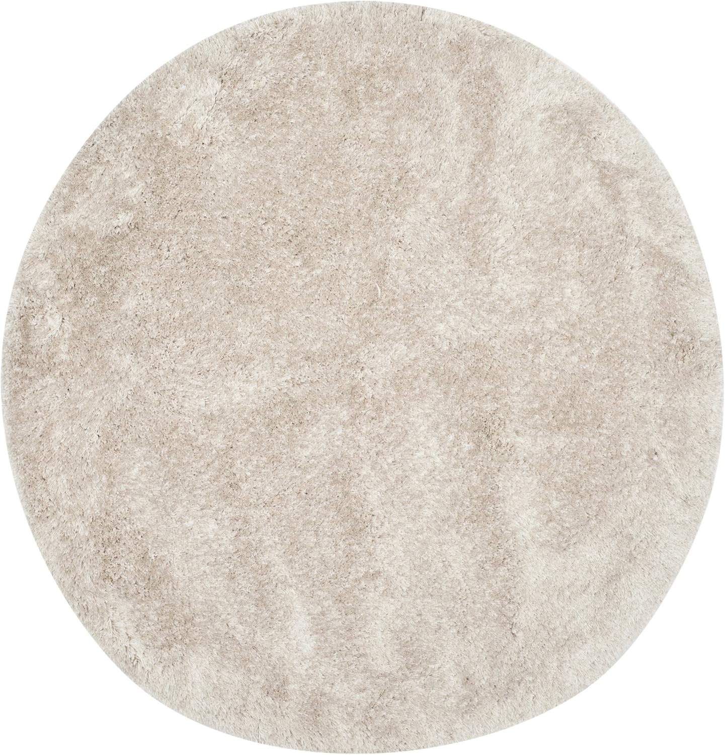 image:imageSAFAVIEH Area Rug 8x10 South Beach Shag Collection Large Snow White Handmade Ultra Plush Thick Pile Ideal for Living Room Bedroom Dining Space SBS562AChampagne