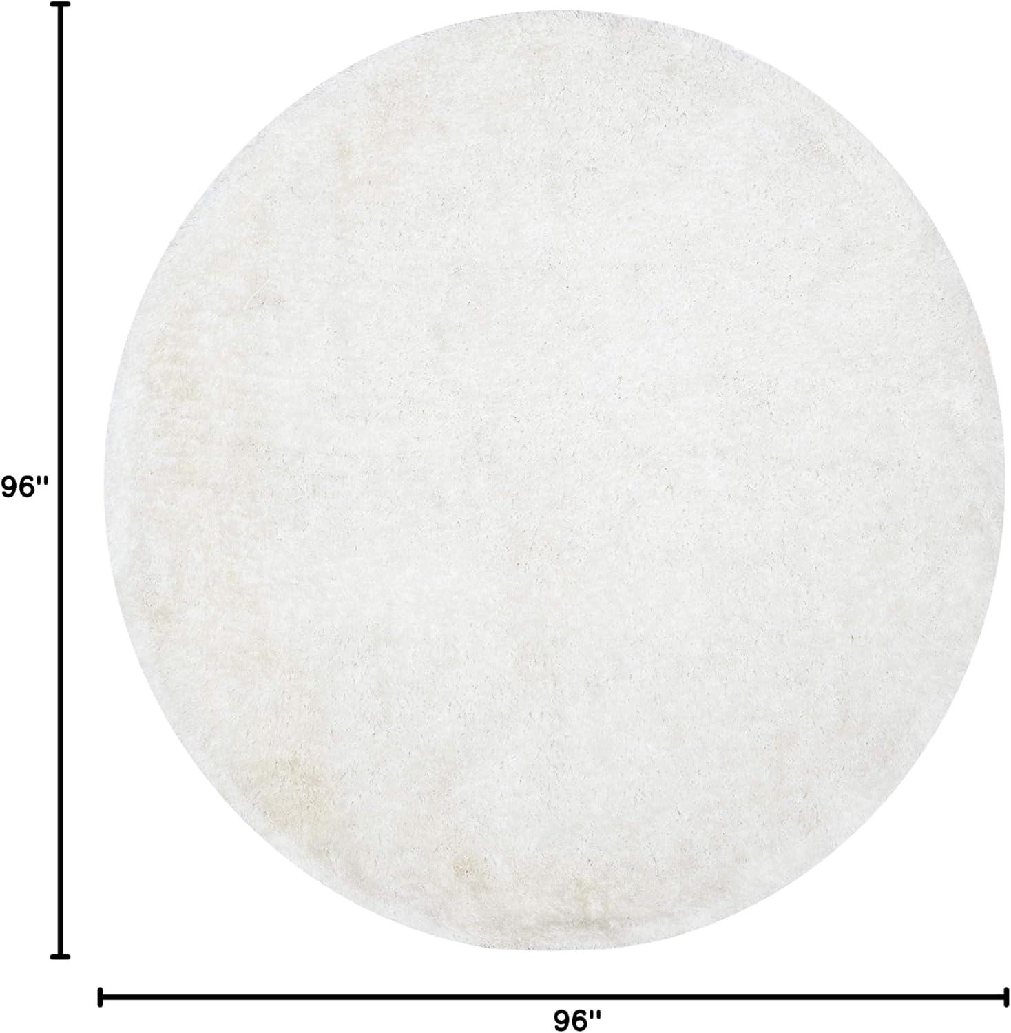 image:imageSAFAVIEH Area Rug 8x10 South Beach Shag Collection Large Snow White Handmade Ultra Plush Thick Pile Ideal for Living Room Bedroom Dining Space SBS562ASnow White