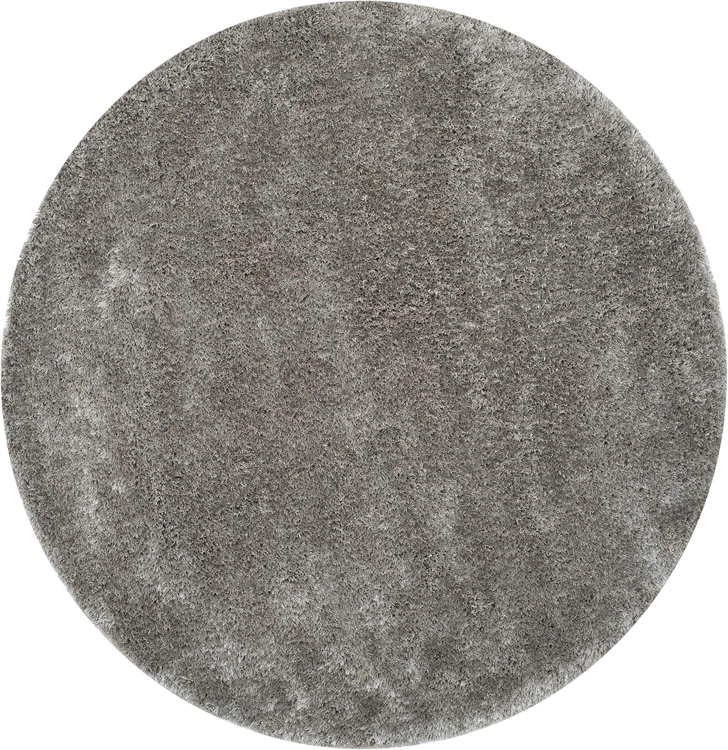 image:imageSAFAVIEH Area Rug 8x10 South Beach Shag Collection Large Snow White Handmade Ultra Plush Thick Pile Ideal for Living Room Bedroom Dining Space SBS562ASilver