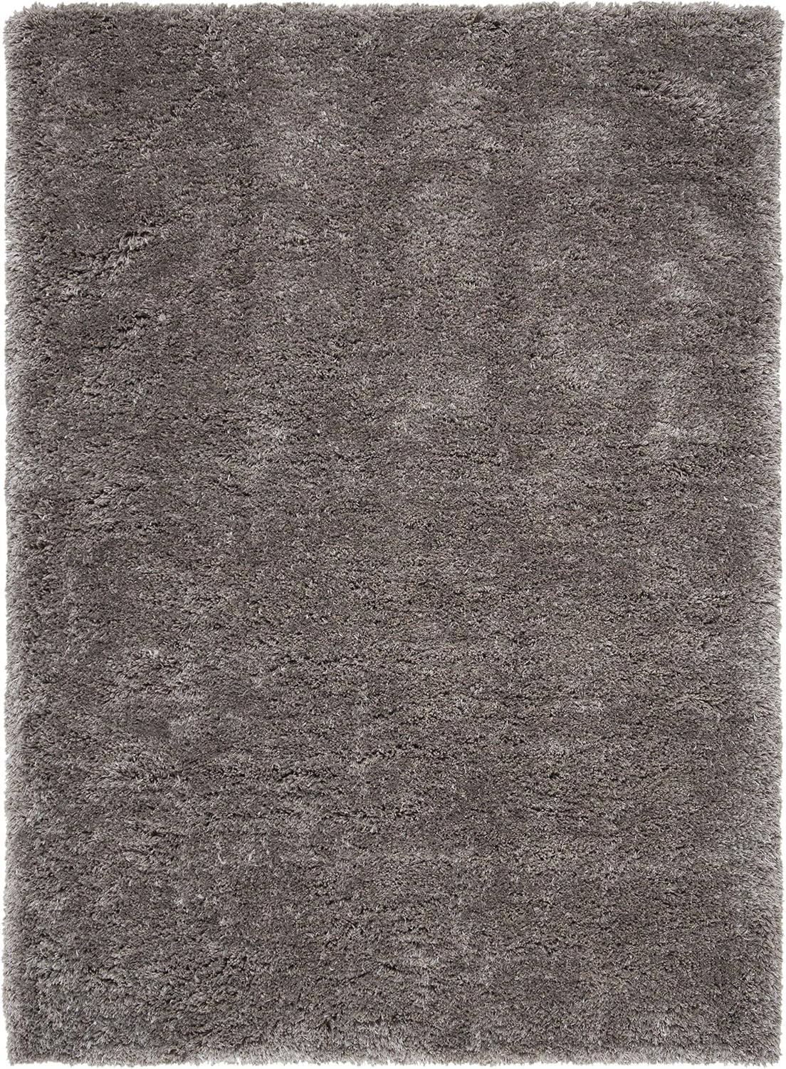 image:imageSAFAVIEH Area Rug 8x10 South Beach Shag Collection Large Snow White Handmade Ultra Plush Thick Pile Ideal for Living Room Bedroom Dining Space SBS562ASilver