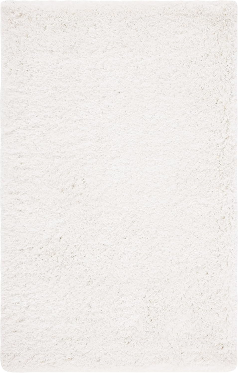 image:imageSAFAVIEH Area Rug 8x10 South Beach Shag Collection Large Snow White Handmade Ultra Plush Thick Pile Ideal for Living Room Bedroom Dining Space SBS562ASnow White