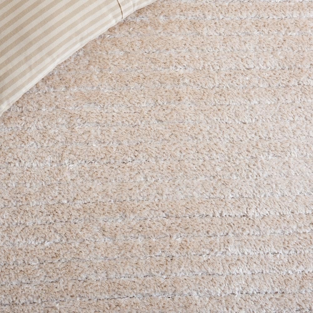 image:imageSAFAVIEH Area Rug 8x10 Tahoe Shag Collection Large Beige Modern Design NonShedding amp Easy Cleaning Plush Thick Pile Ideal for Living Room Bedroom Dining Space THO651BBeige