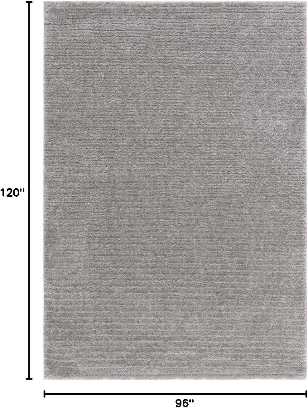 image:imageSAFAVIEH Area Rug 8x10 Tahoe Shag Collection Large Beige Modern Design NonShedding amp Easy Cleaning Plush Thick Pile Ideal for Living Room Bedroom Dining Space THO651BGrey