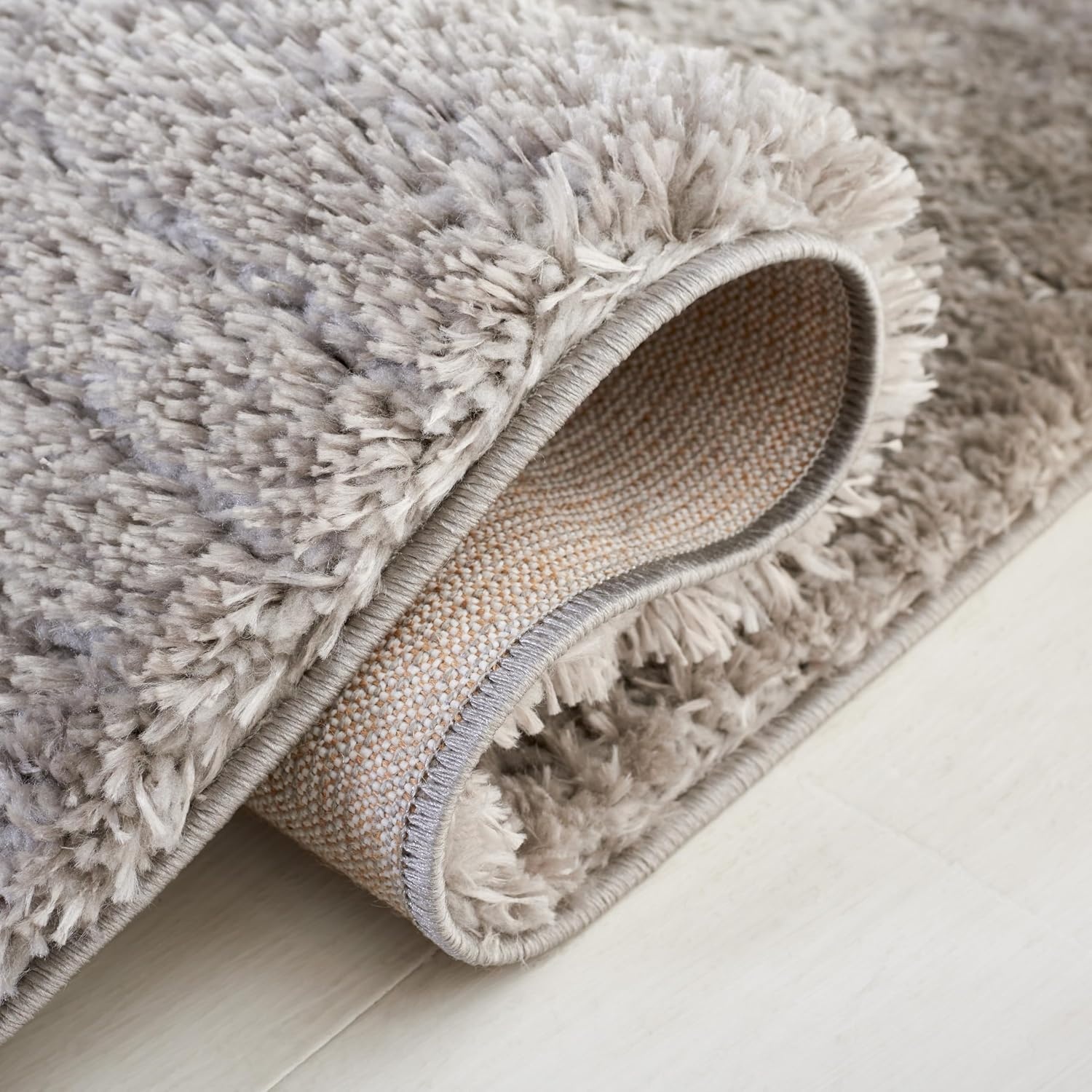 image:imageSAFAVIEH Area Rug 8x10 Tahoe Shag Collection Large Beige Modern Design NonShedding amp Easy Cleaning Plush Thick Pile Ideal for Living Room Bedroom Dining Space THO651BGrey
