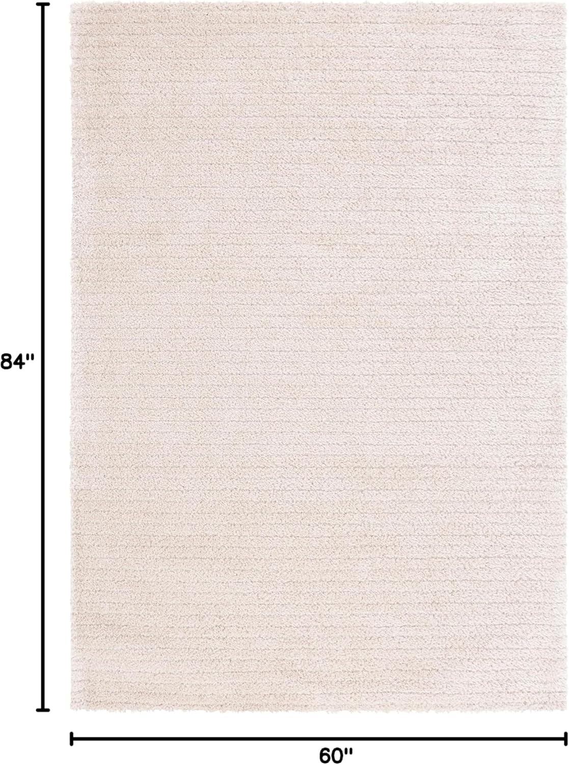 image:imageSAFAVIEH Area Rug 8x10 Tahoe Shag Collection Large Beige Modern Design NonShedding amp Easy Cleaning Plush Thick Pile Ideal for Living Room Bedroom Dining Space THO651BBeige