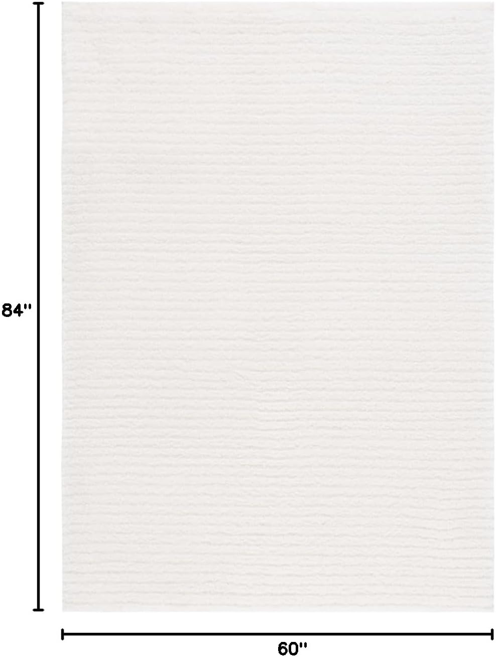 image:imageSAFAVIEH Area Rug 8x10 Tahoe Shag Collection Large Beige Modern Design NonShedding amp Easy Cleaning Plush Thick Pile Ideal for Living Room Bedroom Dining Space THO651BIvory