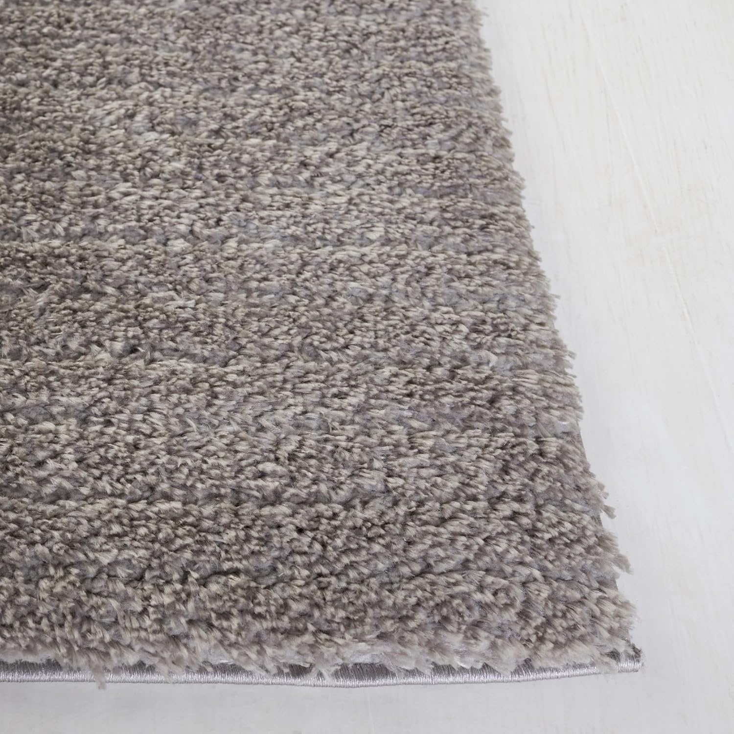 image:imageSAFAVIEH Area Rug 8x10 Tahoe Shag Collection Large Beige Modern Design NonShedding amp Easy Cleaning Plush Thick Pile Ideal for Living Room Bedroom Dining Space THO651BGrey