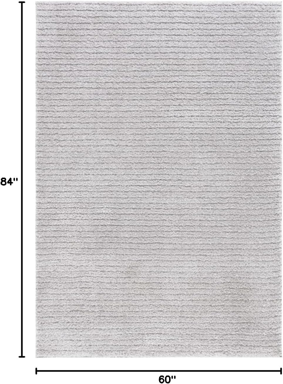 image:imageSAFAVIEH Area Rug 8x10 Tahoe Shag Collection Large Beige Modern Design NonShedding amp Easy Cleaning Plush Thick Pile Ideal for Living Room Bedroom Dining Space THO651BLight Grey