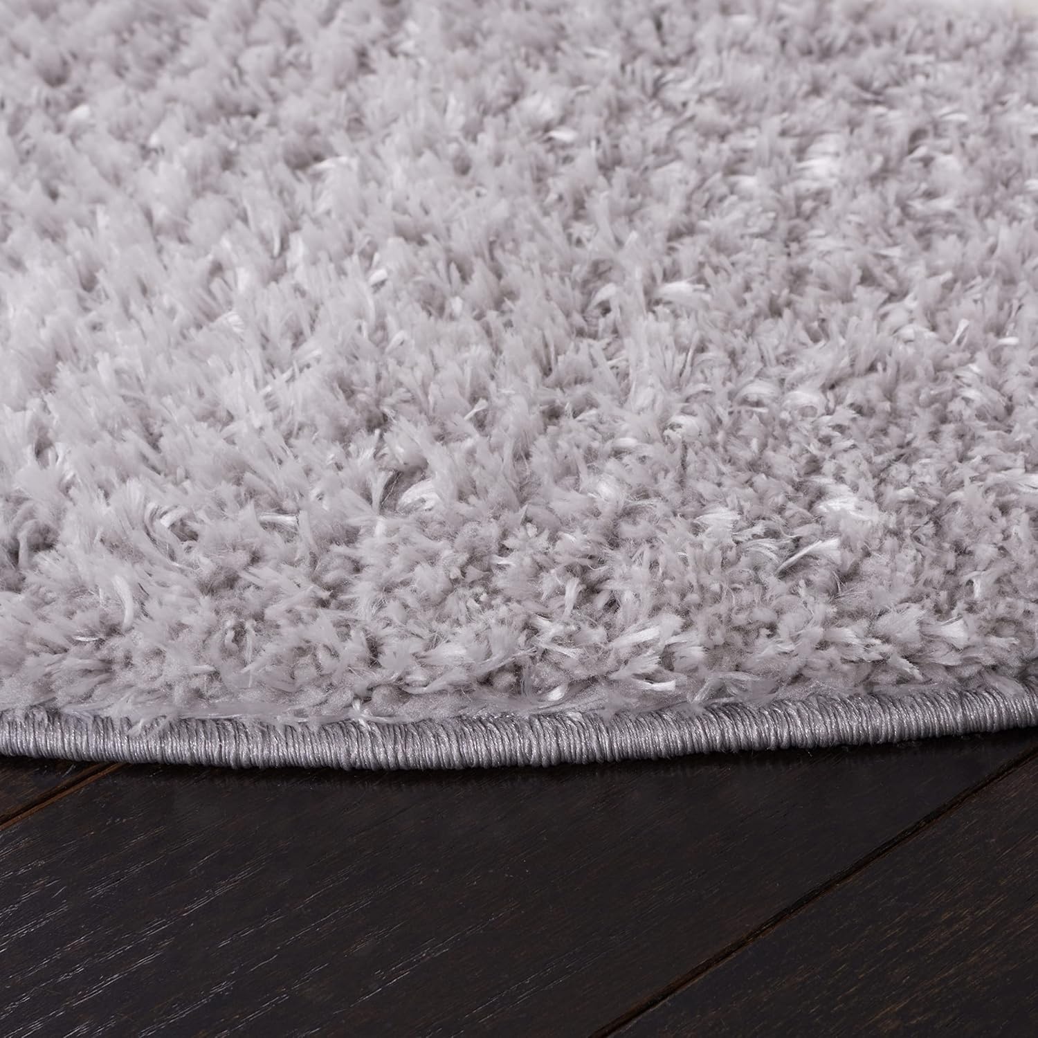 image:imageSAFAVIEH Area Rug 8x10 Tahoe Shag Collection Large Black amp White Trellis Pattern NonShedding amp Easy Cleaning Plush Thick Pile Ideal for Living Room Bedroom Dining Space THO676ZLight GreyWhite