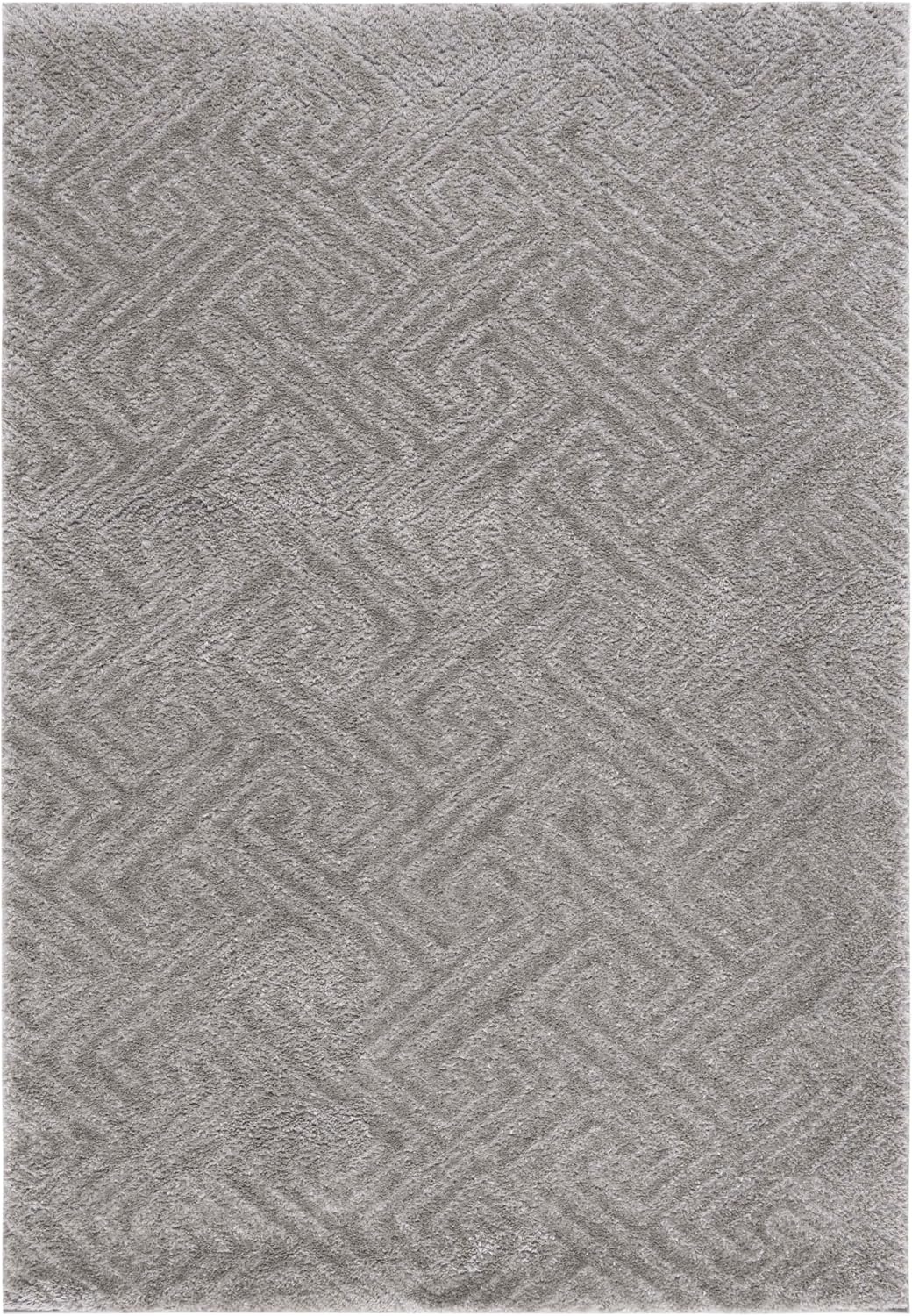 image:imageSAFAVIEH Area Rug 8x10 Tahoe Shag Collection Large Grey Modern Design NonShedding amp Easy Cleaning Plush Thick Pile Ideal for Living Room Bedroom Dining Space THO652FGrey