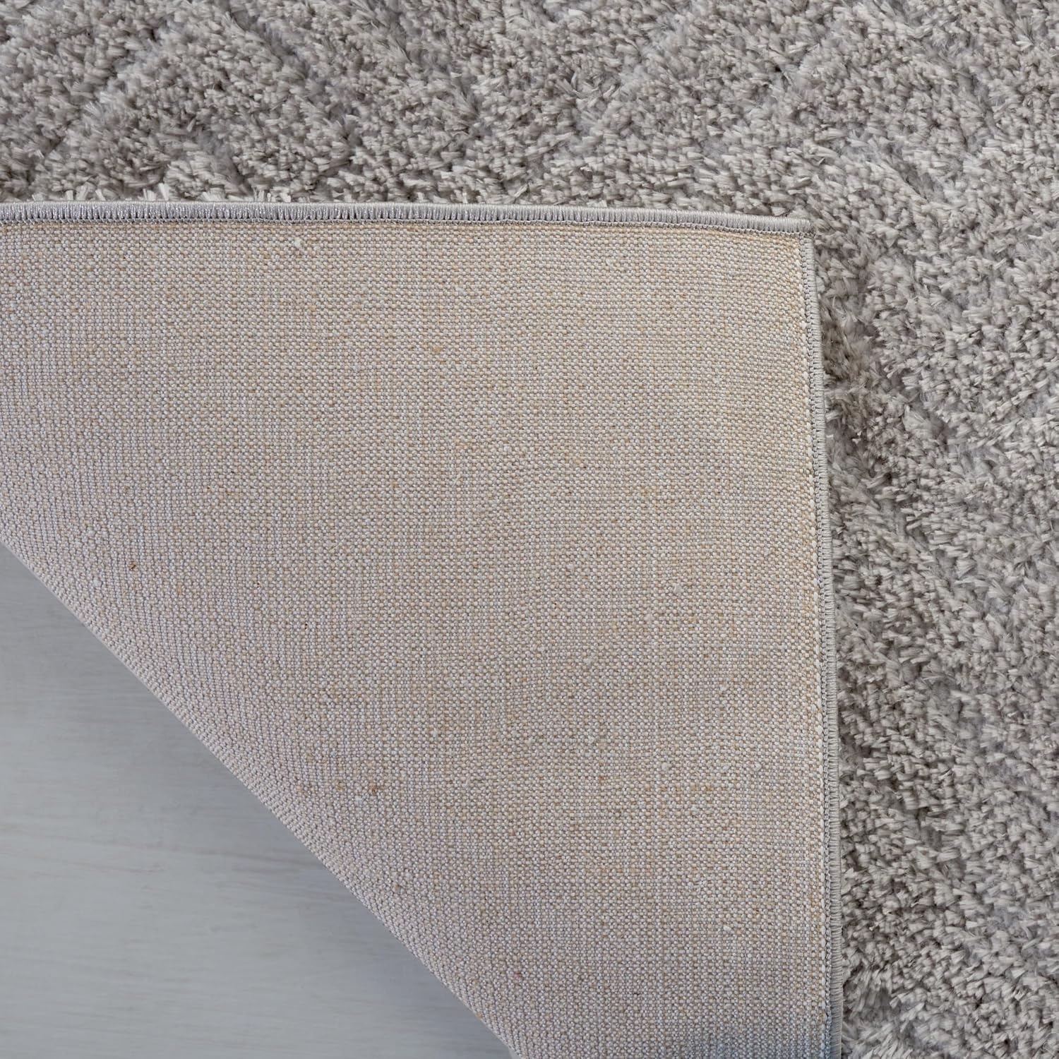 image:imageSAFAVIEH Area Rug 8x10 Tahoe Shag Collection Large Grey Modern Design NonShedding amp Easy Cleaning Plush Thick Pile Ideal for Living Room Bedroom Dining Space THO652FGrey