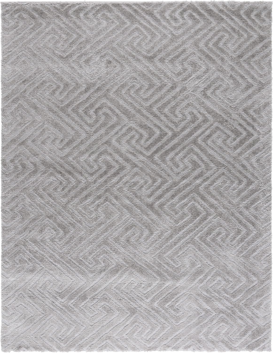 image:imageSAFAVIEH Area Rug 8x10 Tahoe Shag Collection Large Grey Modern Design NonShedding amp Easy Cleaning Plush Thick Pile Ideal for Living Room Bedroom Dining Space THO652FGrey