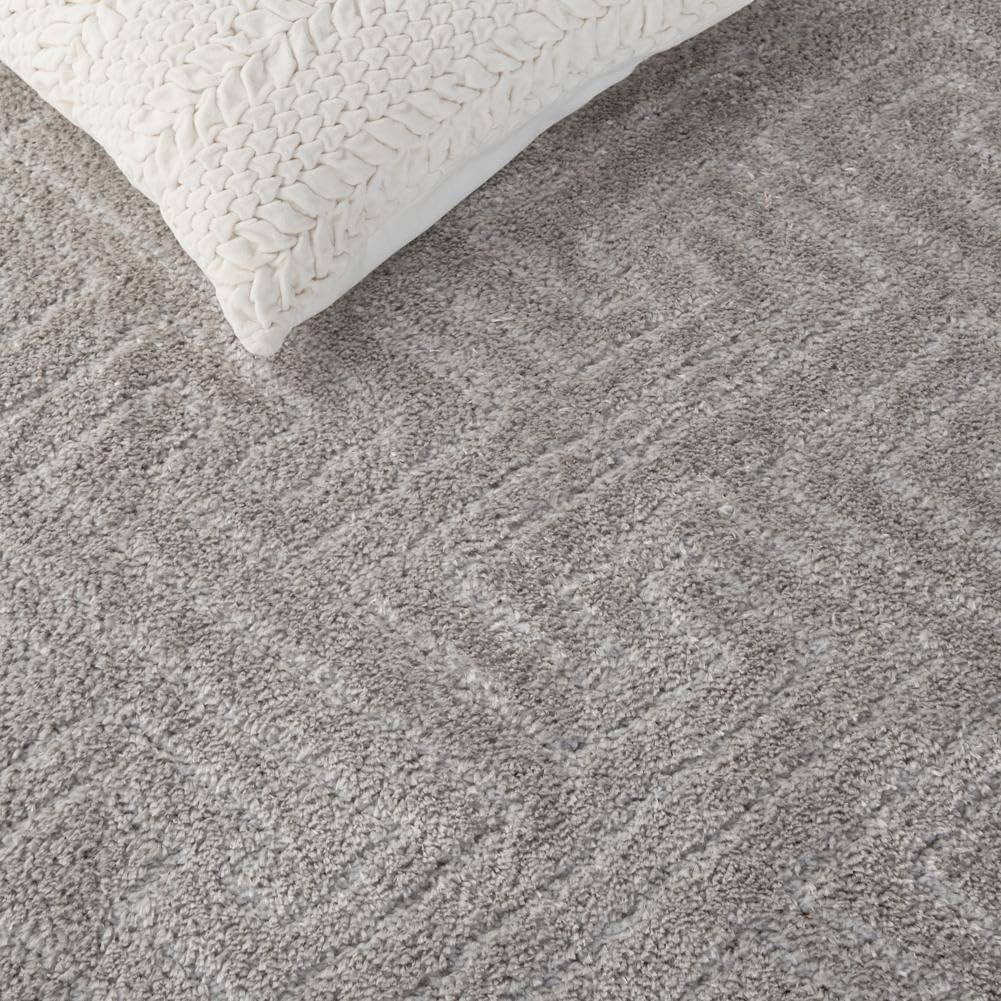 image:imageSAFAVIEH Area Rug 8x10 Tahoe Shag Collection Large Grey Modern Design NonShedding amp Easy Cleaning Plush Thick Pile Ideal for Living Room Bedroom Dining Space THO652FGrey