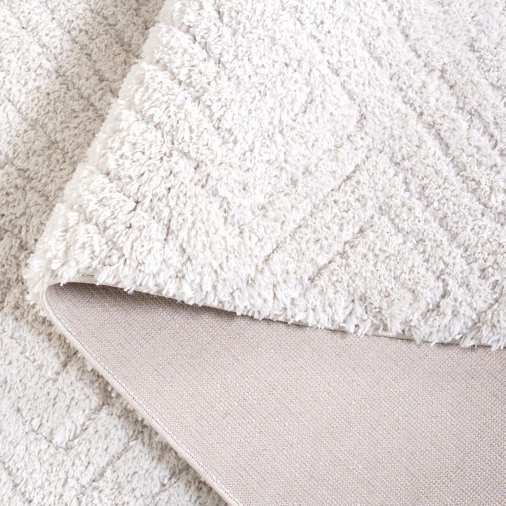 image:imageSAFAVIEH Area Rug 8x10 Tahoe Shag Collection Large Grey Modern Design NonShedding amp Easy Cleaning Plush Thick Pile Ideal for Living Room Bedroom Dining Space THO652FIvory
