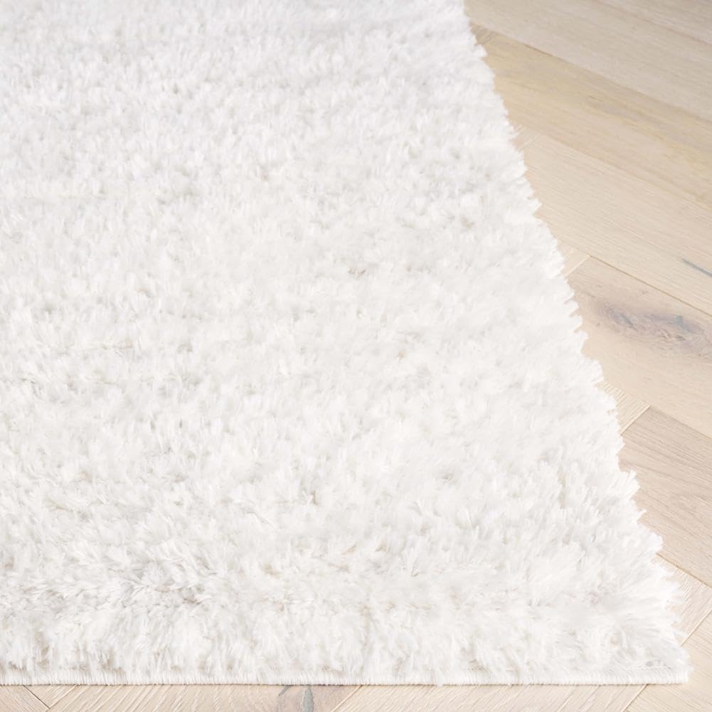 image:imageSAFAVIEH Area Rug 8x10 Tahoe Shag Collection Large Ivory amp Grey Modern Design NonShedding amp Easy Cleaning Plush Thick Pile Ideal for Living Room Bedroom Dining Space THO653AIvoryTaupe