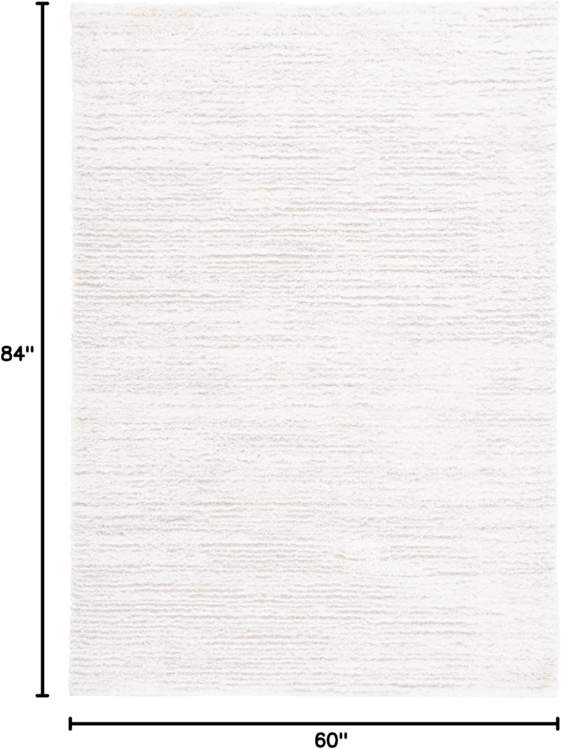 image:imageSAFAVIEH Area Rug 8x10 Tahoe Shag Collection Large Ivory amp Grey Modern Design NonShedding amp Easy Cleaning Plush Thick Pile Ideal for Living Room Bedroom Dining Space THO653AIvoryTaupe
