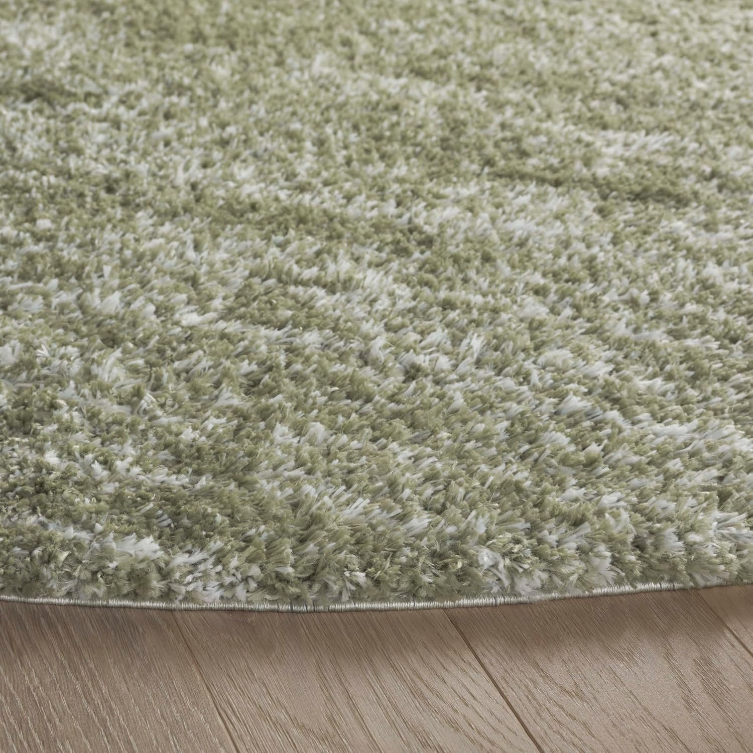 image:imageSAFAVIEH Area Rug 8x10 Tahoe Shag Collection Large Ivory amp Grey Modern Design NonShedding amp Easy Cleaning Plush Thick Pile Ideal for Living Room Bedroom Dining Space THO653ASageIvory