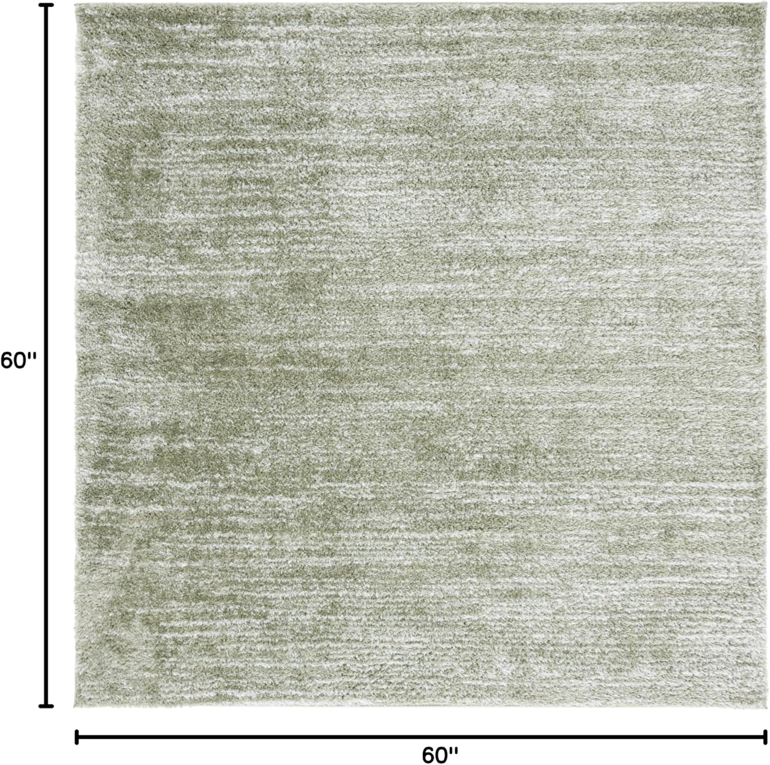 image:imageSAFAVIEH Area Rug 8x10 Tahoe Shag Collection Large Ivory amp Grey Modern Design NonShedding amp Easy Cleaning Plush Thick Pile Ideal for Living Room Bedroom Dining Space THO653ASageIvory