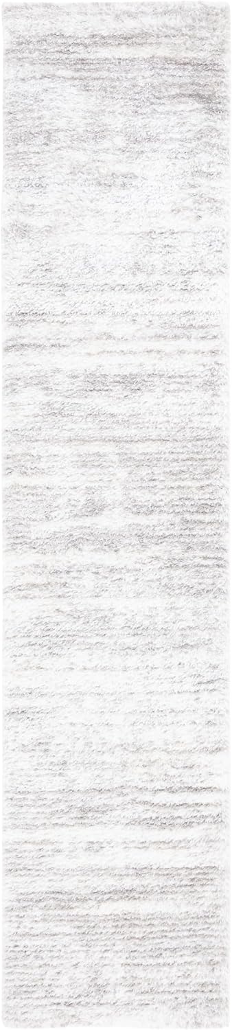 image:imageSAFAVIEH Area Rug 8x10 Tahoe Shag Collection Large Ivory amp Grey Modern Design NonShedding amp Easy Cleaning Plush Thick Pile Ideal for Living Room Bedroom Dining Space THO653AIvoryGrey