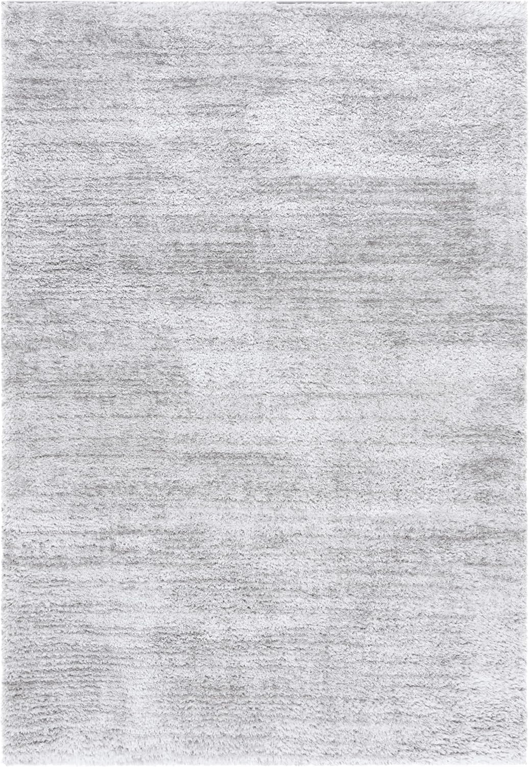 image:imageSAFAVIEH Area Rug 8x10 Tahoe Shag Collection Large Ivory amp Grey Modern Design NonShedding amp Easy Cleaning Plush Thick Pile Ideal for Living Room Bedroom Dining Space THO653AGreyDark Grey