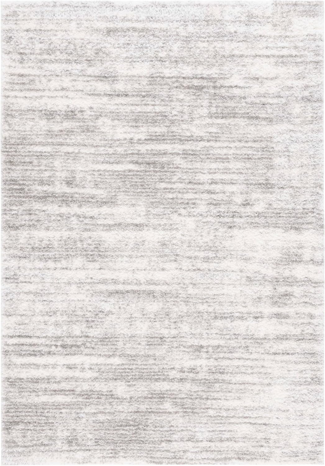 image:imageSAFAVIEH Area Rug 8x10 Tahoe Shag Collection Large Ivory amp Grey Modern Design NonShedding amp Easy Cleaning Plush Thick Pile Ideal for Living Room Bedroom Dining Space THO653AIvoryGrey