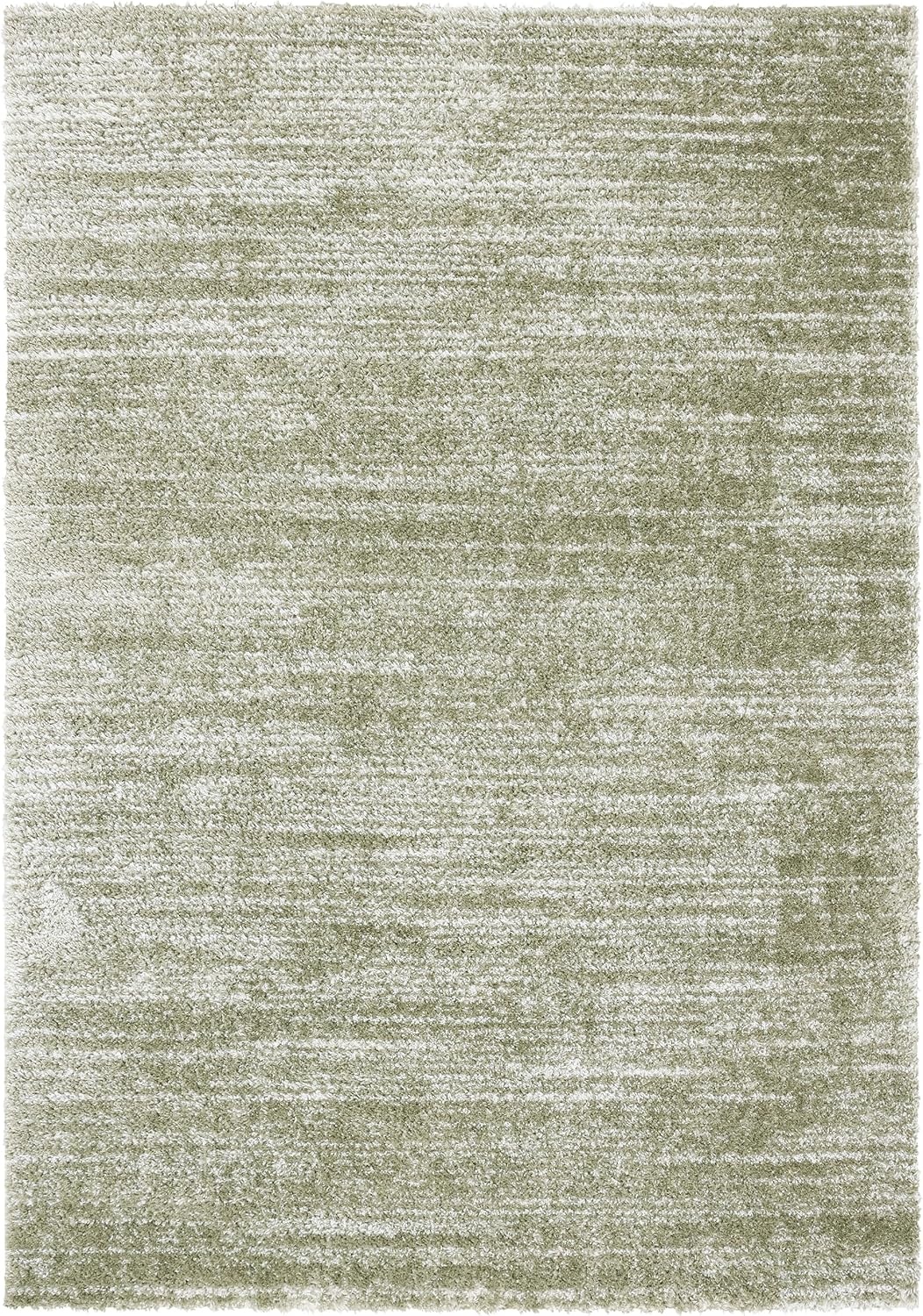 image:imageSAFAVIEH Area Rug 8x10 Tahoe Shag Collection Large Ivory amp Grey Modern Design NonShedding amp Easy Cleaning Plush Thick Pile Ideal for Living Room Bedroom Dining Space THO653ASageIvory