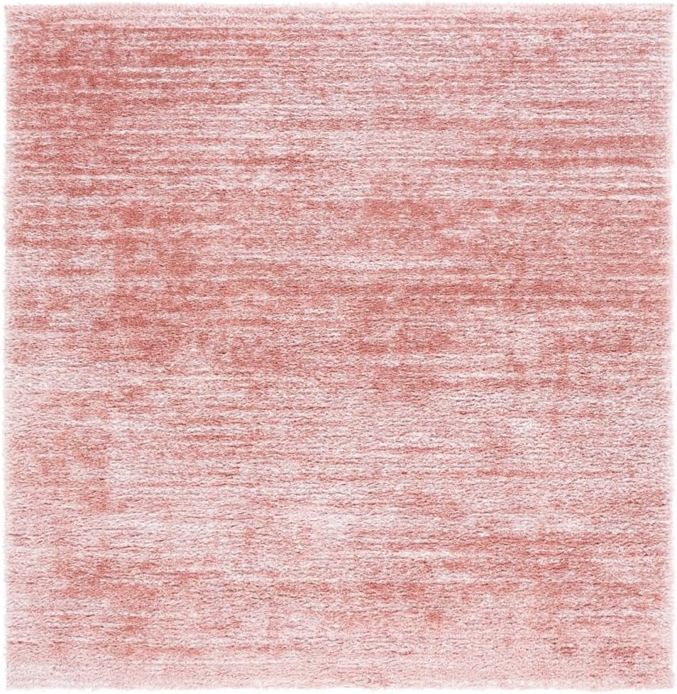 image:imageSAFAVIEH Area Rug 8x10 Tahoe Shag Collection Large Ivory amp Grey Modern Design NonShedding amp Easy Cleaning Plush Thick Pile Ideal for Living Room Bedroom Dining Space THO653APinkIvory