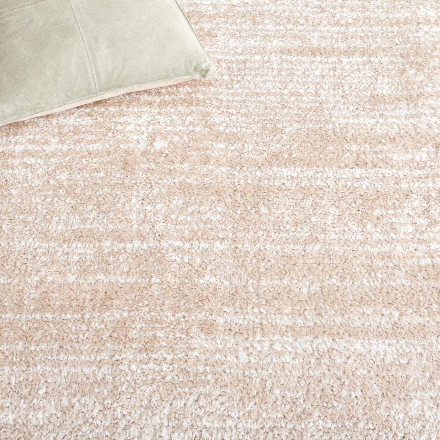 image:imageSAFAVIEH Area Rug 8x10 Tahoe Shag Collection Large Ivory amp Grey Modern Design NonShedding amp Easy Cleaning Plush Thick Pile Ideal for Living Room Bedroom Dining Space THO653AIvoryGold