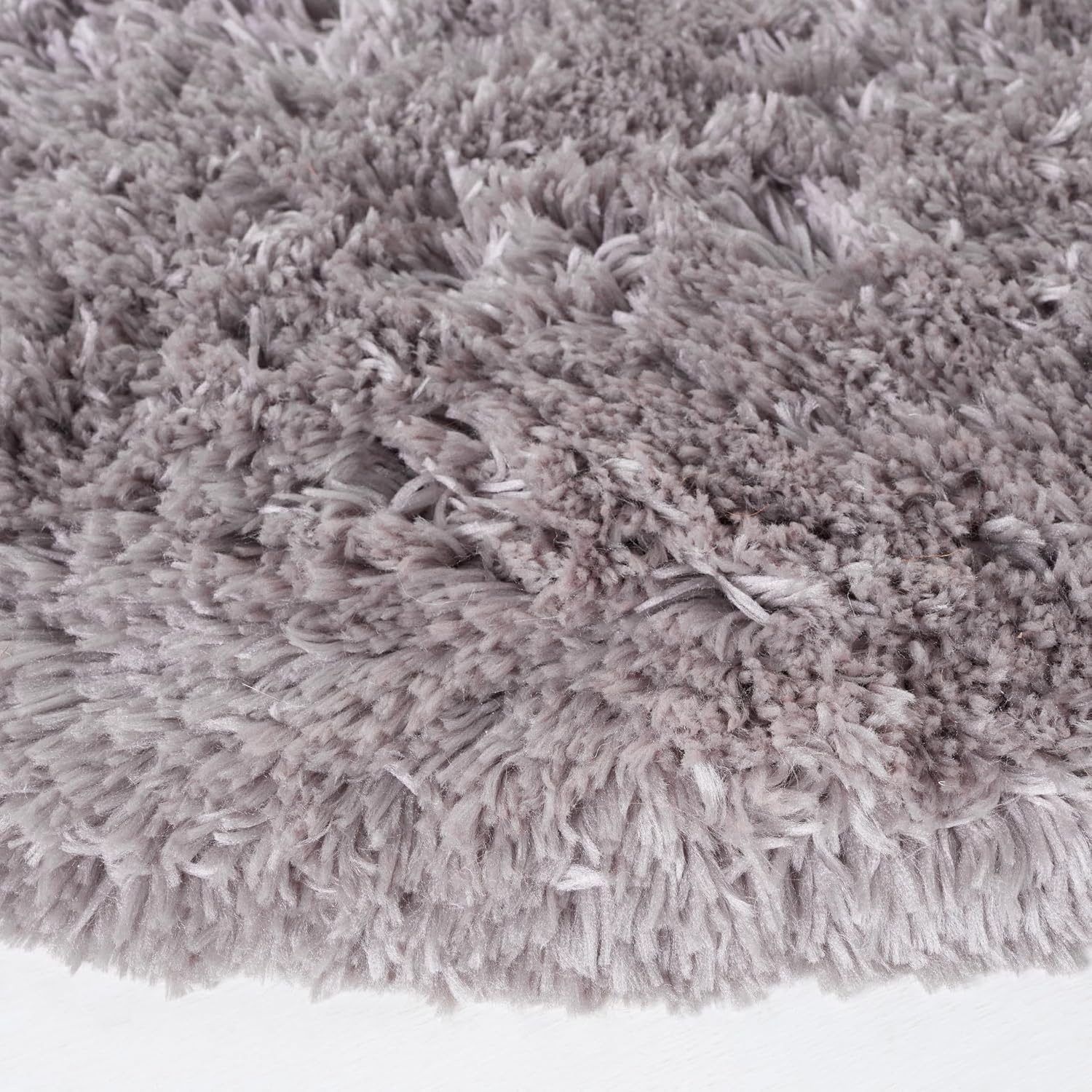 image:imageSAFAVIEH Artic Shag Collection Area Rug 86 x 12 Ivory Handmade Glam 3inch Thick Ideal for High Traffic Areas in Living Room Bedroom SG270AGrey