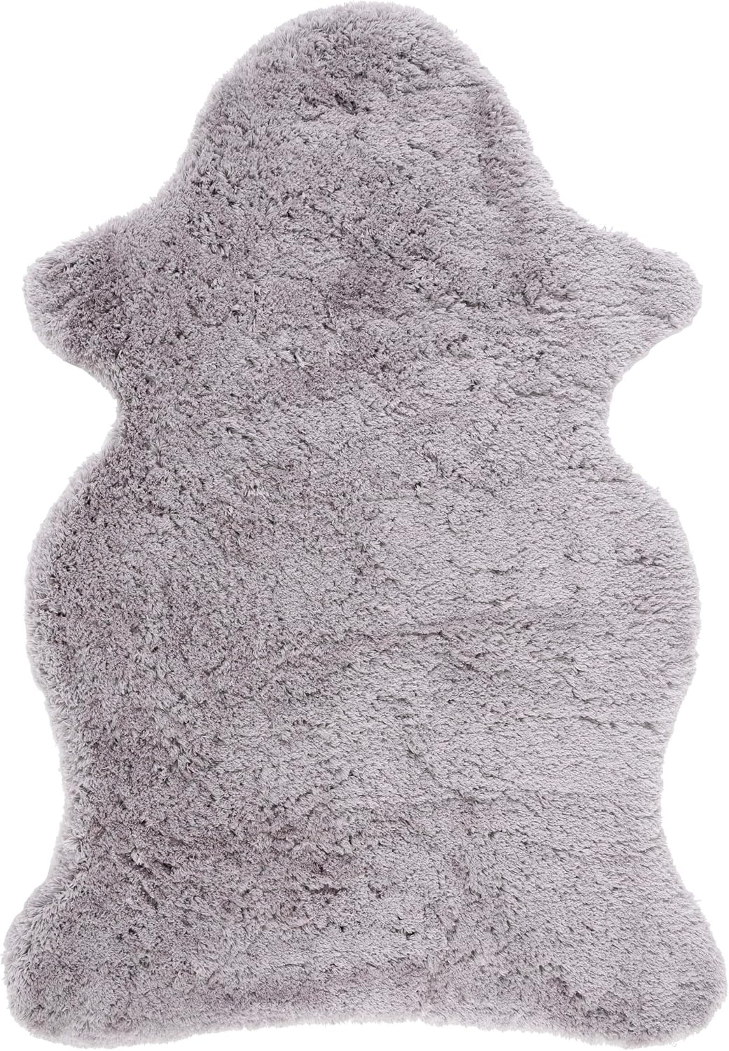 image:imageSAFAVIEH Artic Shag Collection Area Rug 86 x 12 Ivory Handmade Glam 3inch Thick Ideal for High Traffic Areas in Living Room Bedroom SG270AGrey