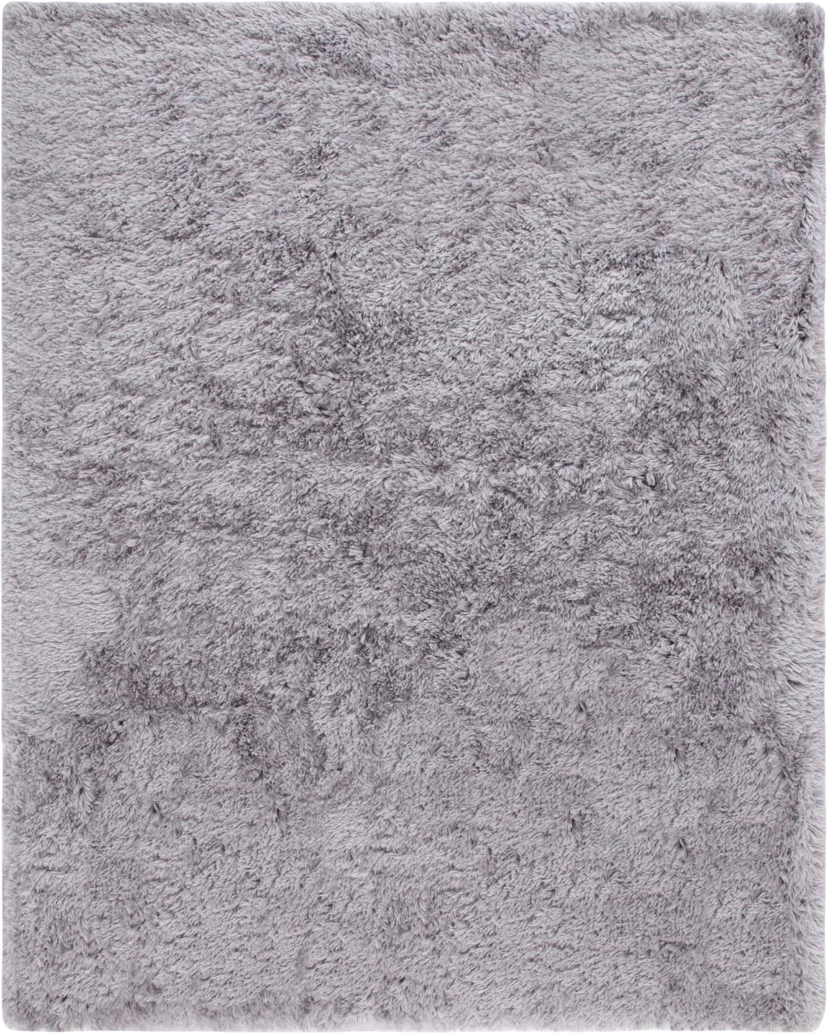 image:imageSAFAVIEH Artic Shag Collection Area Rug 86 x 12 Ivory Handmade Glam 3inch Thick Ideal for High Traffic Areas in Living Room Bedroom SG270AGrey