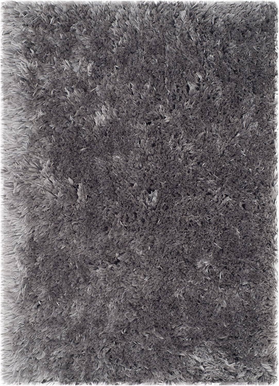 image:imageSAFAVIEH Artic Shag Collection Area Rug 86 x 12 Ivory Handmade Glam 3inch Thick Ideal for High Traffic Areas in Living Room Bedroom SG270AGrey