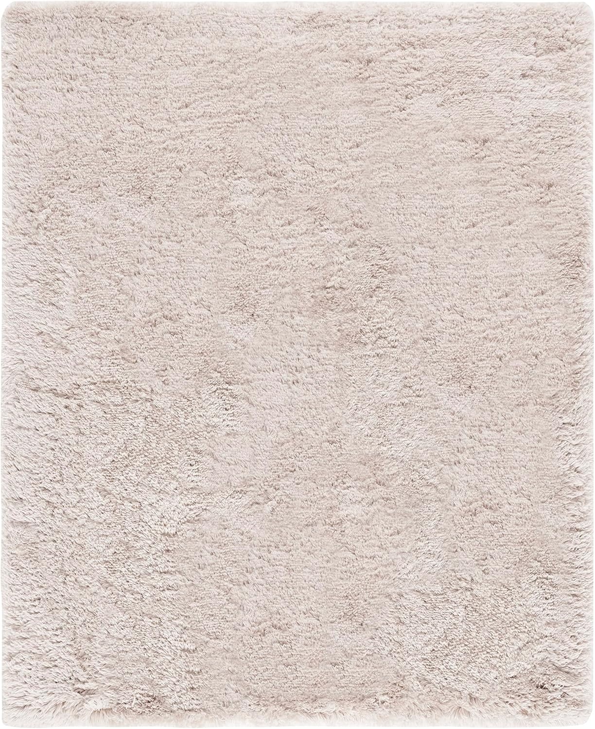 image:imageSAFAVIEH Artic Shag Collection Area Rug 86 x 12 Ivory Handmade Glam 3inch Thick Ideal for High Traffic Areas in Living Room Bedroom SG270ALight Beige