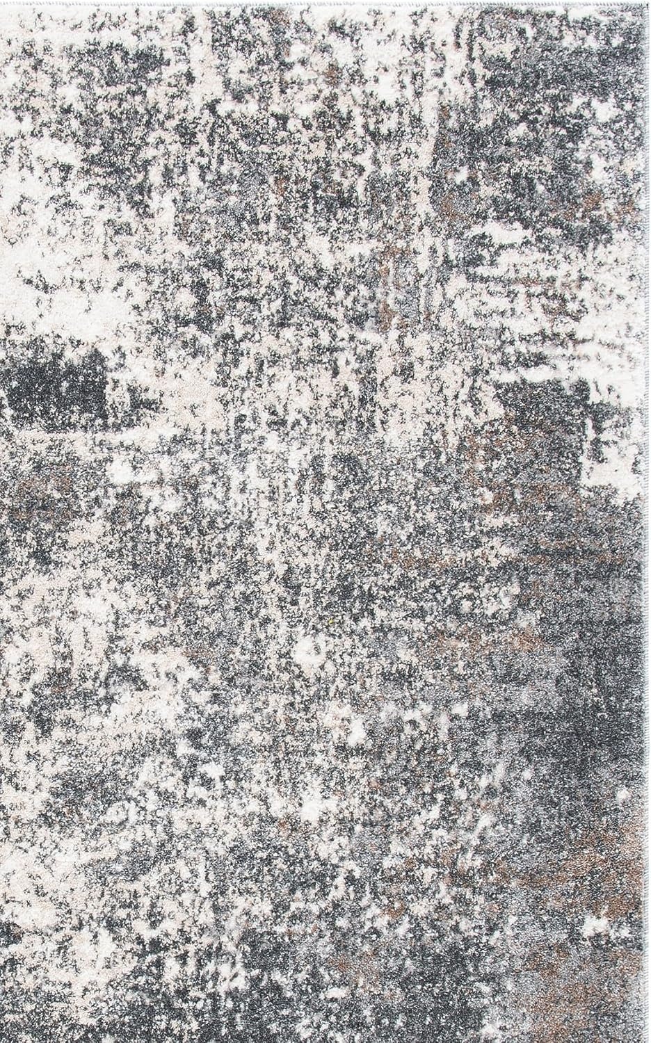 image:imageSAFAVIEH Aston Collection Area Rug 9 x 12 Ivory amp Grey Modern Abstract Design NonShedding amp Easy Care Ideal for High Traffic Areas in Living Room Bedroom ASN705AGreyIvory