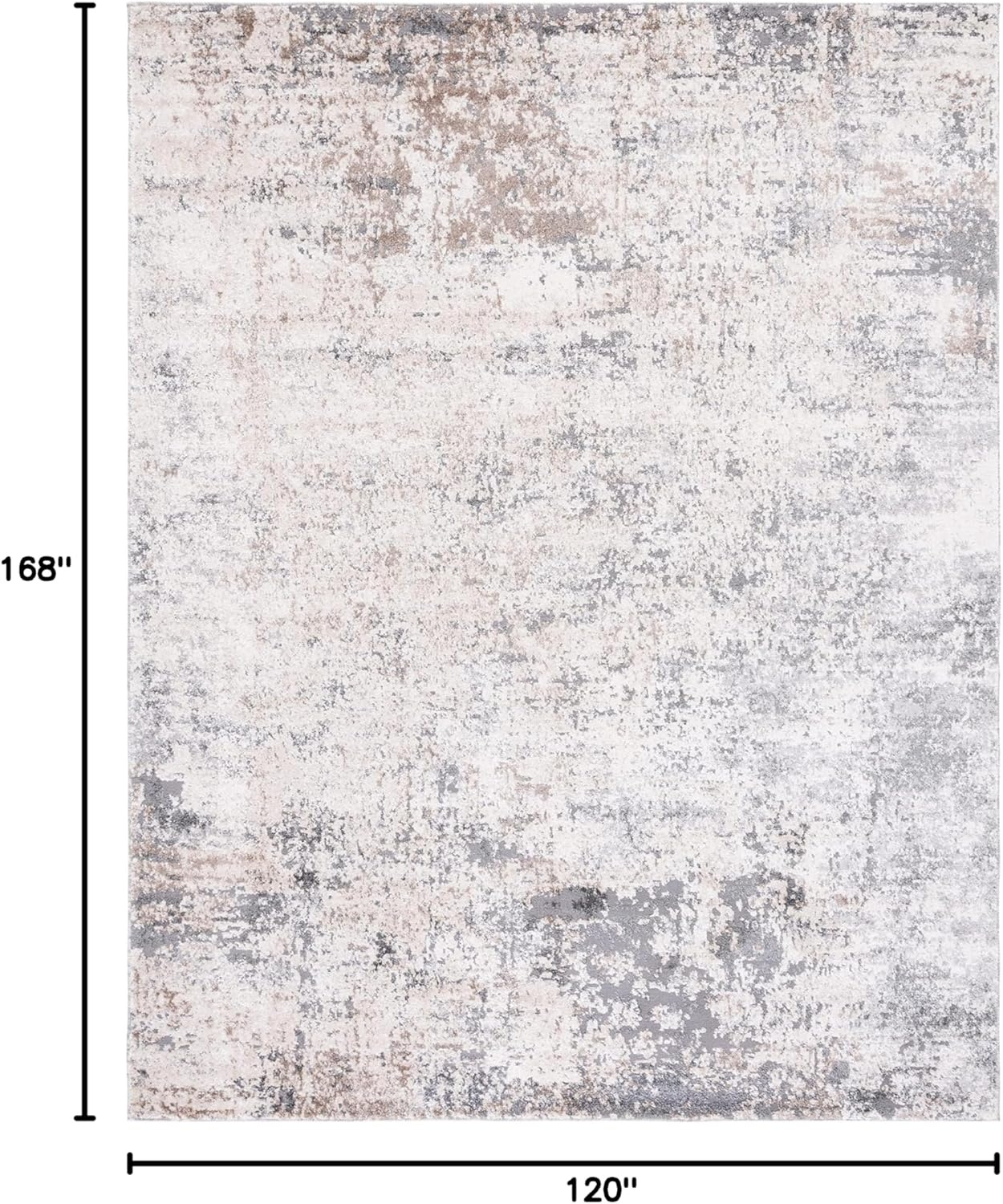 image:imageSAFAVIEH Aston Collection Area Rug 9 x 12 Ivory amp Grey Modern Abstract Design NonShedding amp Easy Care Ideal for High Traffic Areas in Living Room Bedroom ASN705AIvoryGrey
