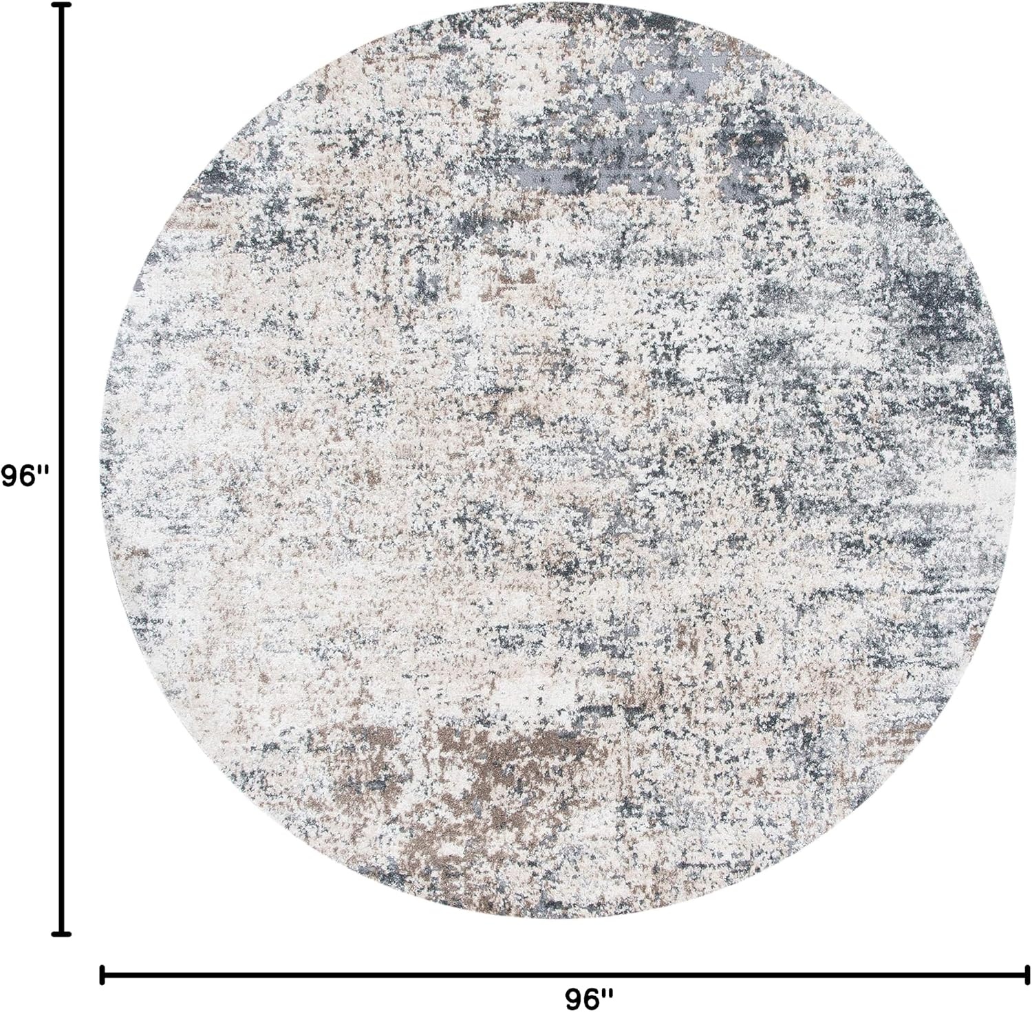 image:imageSAFAVIEH Aston Collection Area Rug 9 x 12 Ivory amp Grey Modern Abstract Design NonShedding amp Easy Care Ideal for High Traffic Areas in Living Room Bedroom ASN705AIvoryGrey