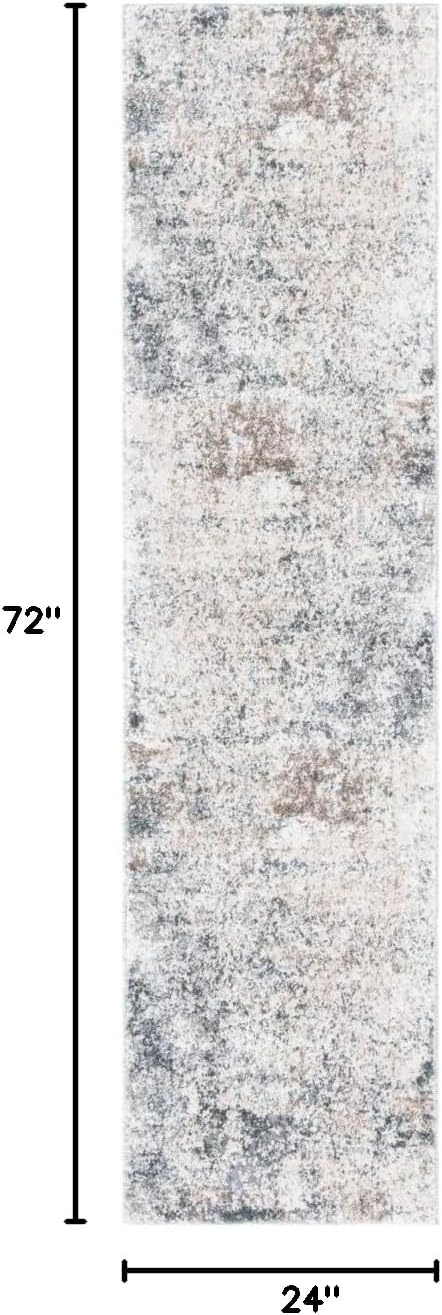 image:imageSAFAVIEH Aston Collection Area Rug 9 x 12 Ivory amp Grey Modern Abstract Design NonShedding amp Easy Care Ideal for High Traffic Areas in Living Room Bedroom ASN705AIvoryGrey