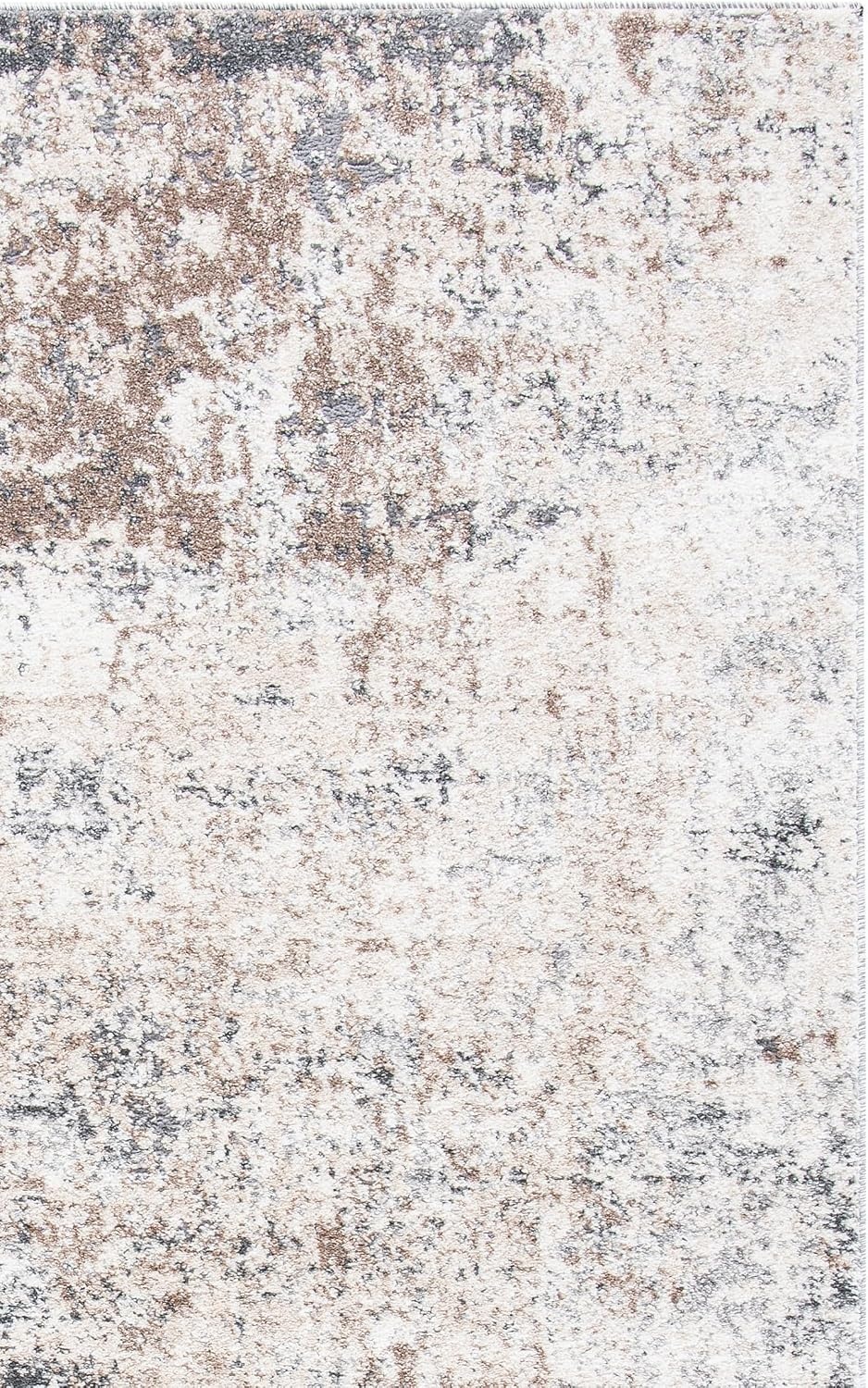 image:imageSAFAVIEH Aston Collection Area Rug 9 x 12 Ivory amp Grey Modern Abstract Design NonShedding amp Easy Care Ideal for High Traffic Areas in Living Room Bedroom ASN705AIvoryGrey