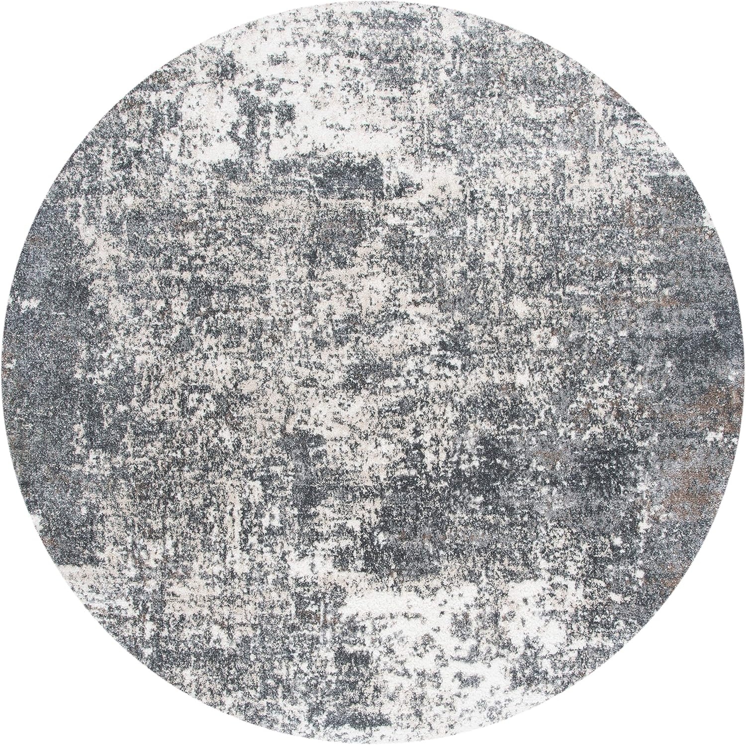 image:imageSAFAVIEH Aston Collection Area Rug 9 x 12 Ivory amp Grey Modern Abstract Design NonShedding amp Easy Care Ideal for High Traffic Areas in Living Room Bedroom ASN705AGreyIvory